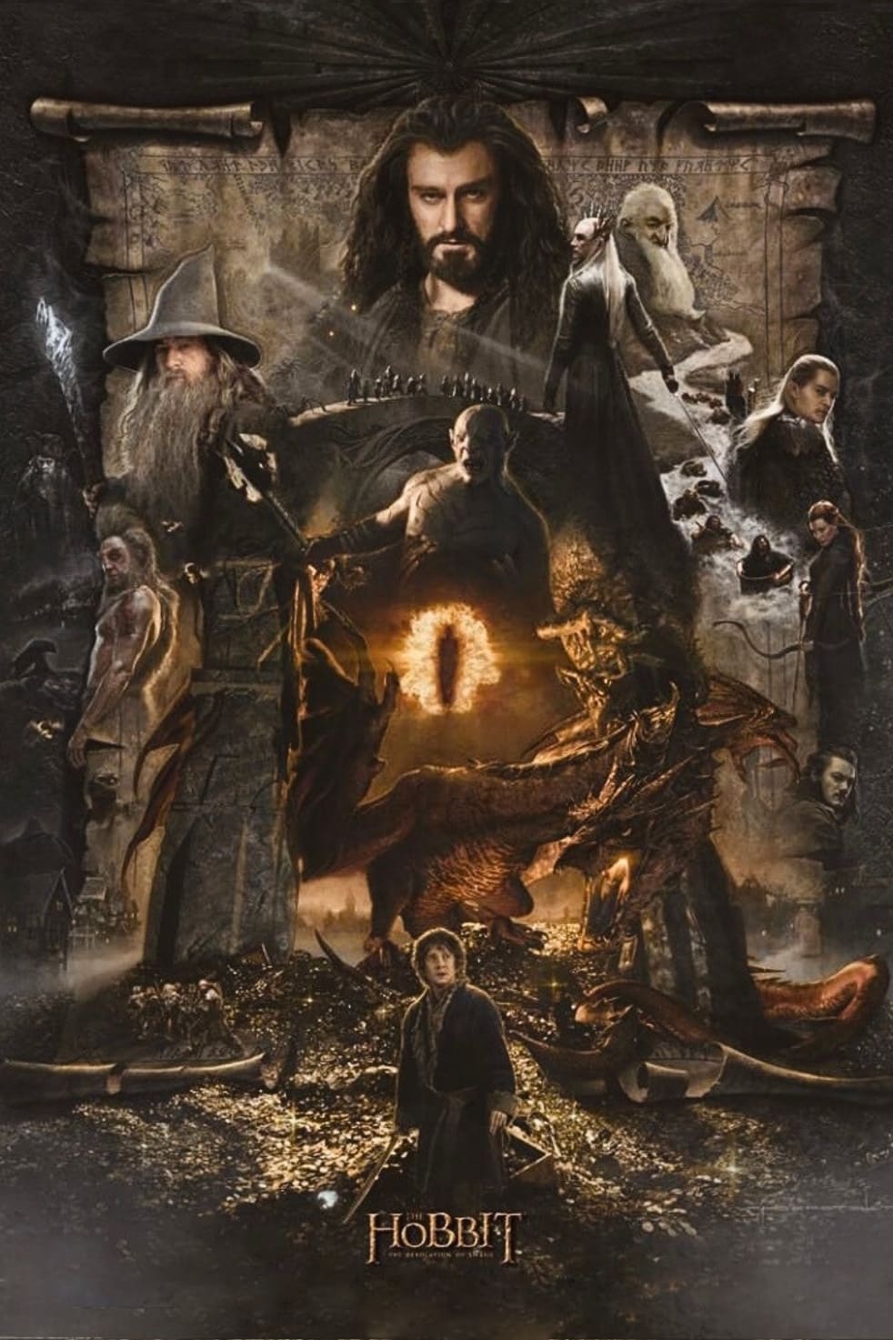 Immagine Lo Hobbit: La desolazione di Smaug - Poster - Sfondi