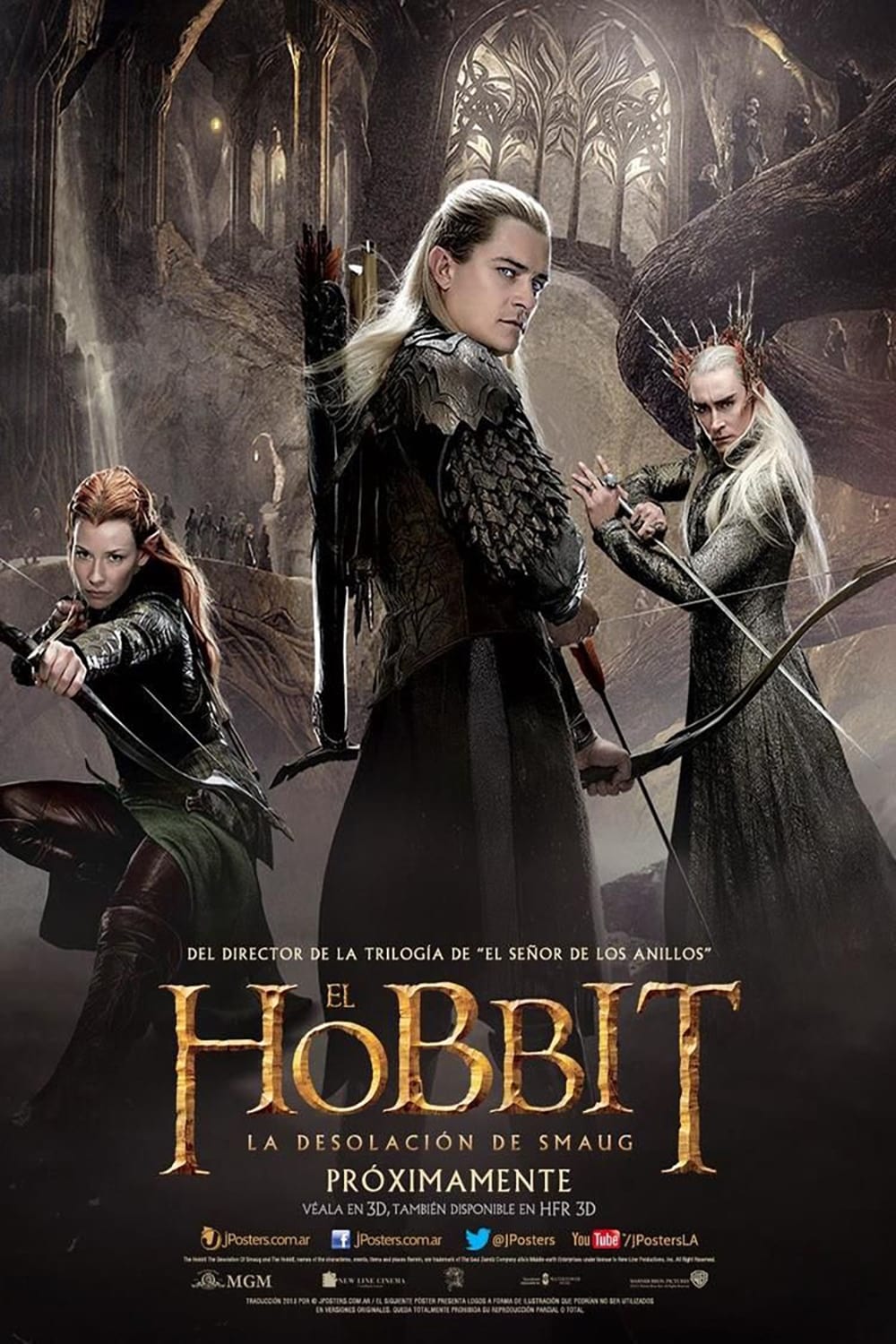 Immagine Lo Hobbit: La desolazione di Smaug - Poster - Sfondi