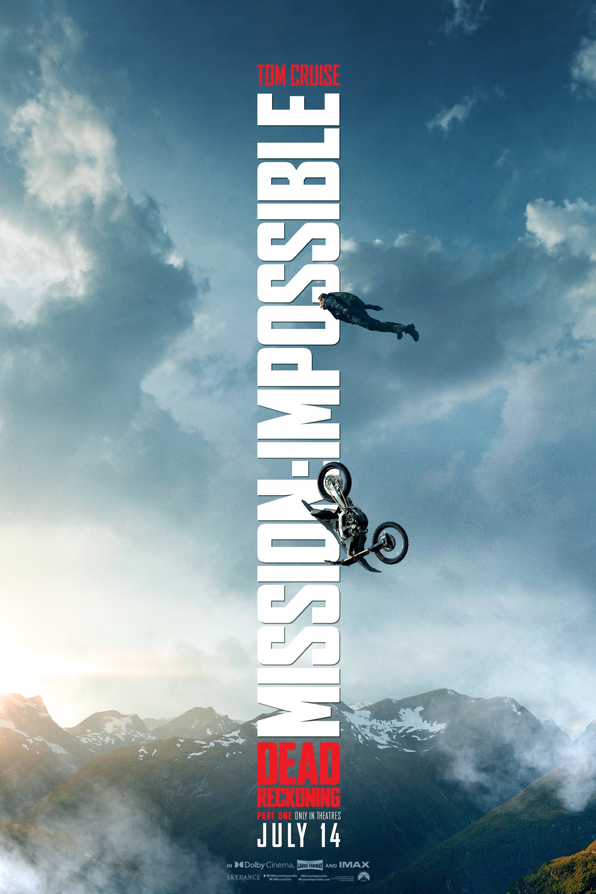 Immagine Mission: Impossible - Dead Reckoning Parte uno - Poster - Sfondi