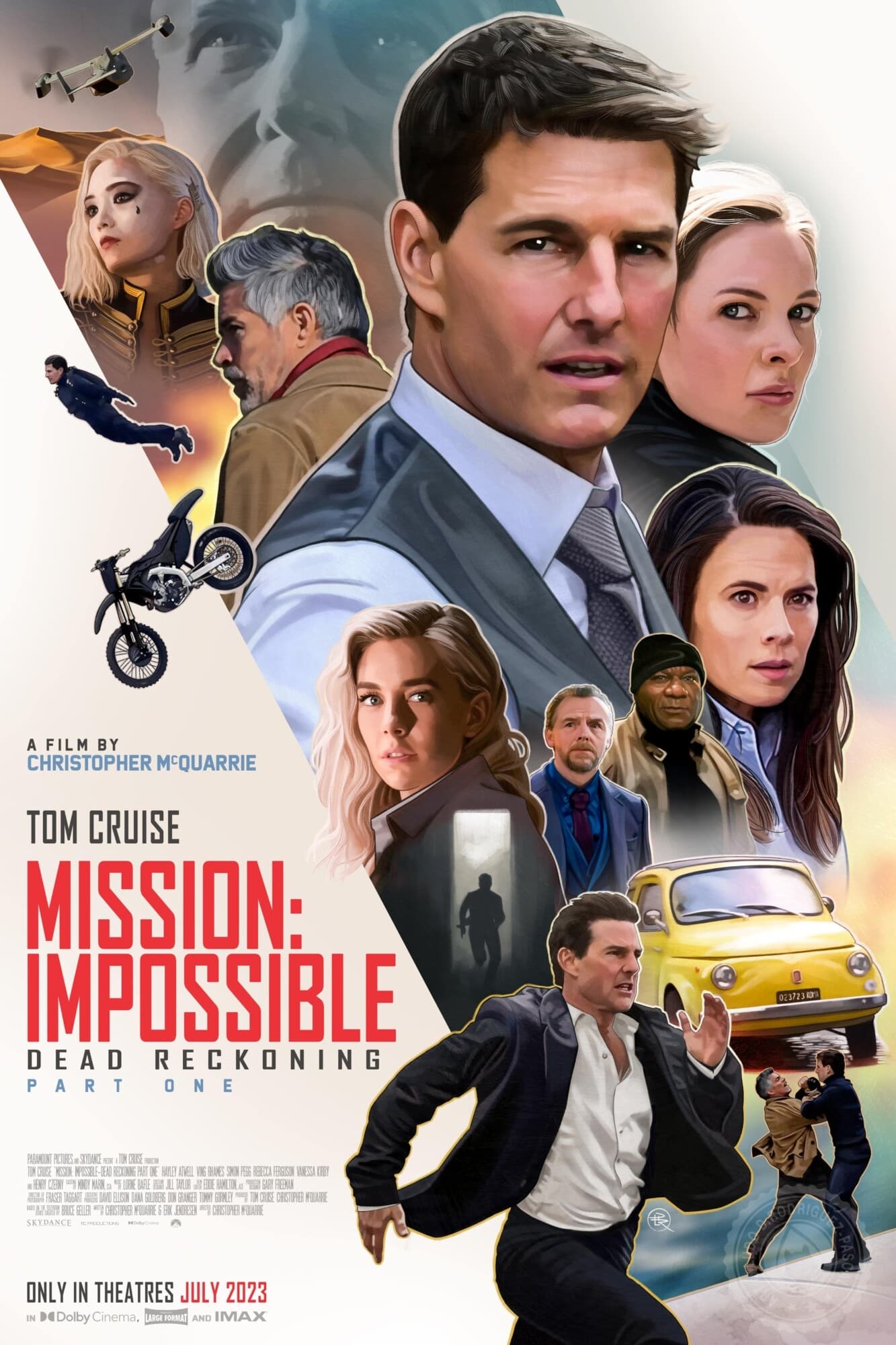 Immagine Mission: Impossible - Dead Reckoning Parte uno - Poster - Sfondi