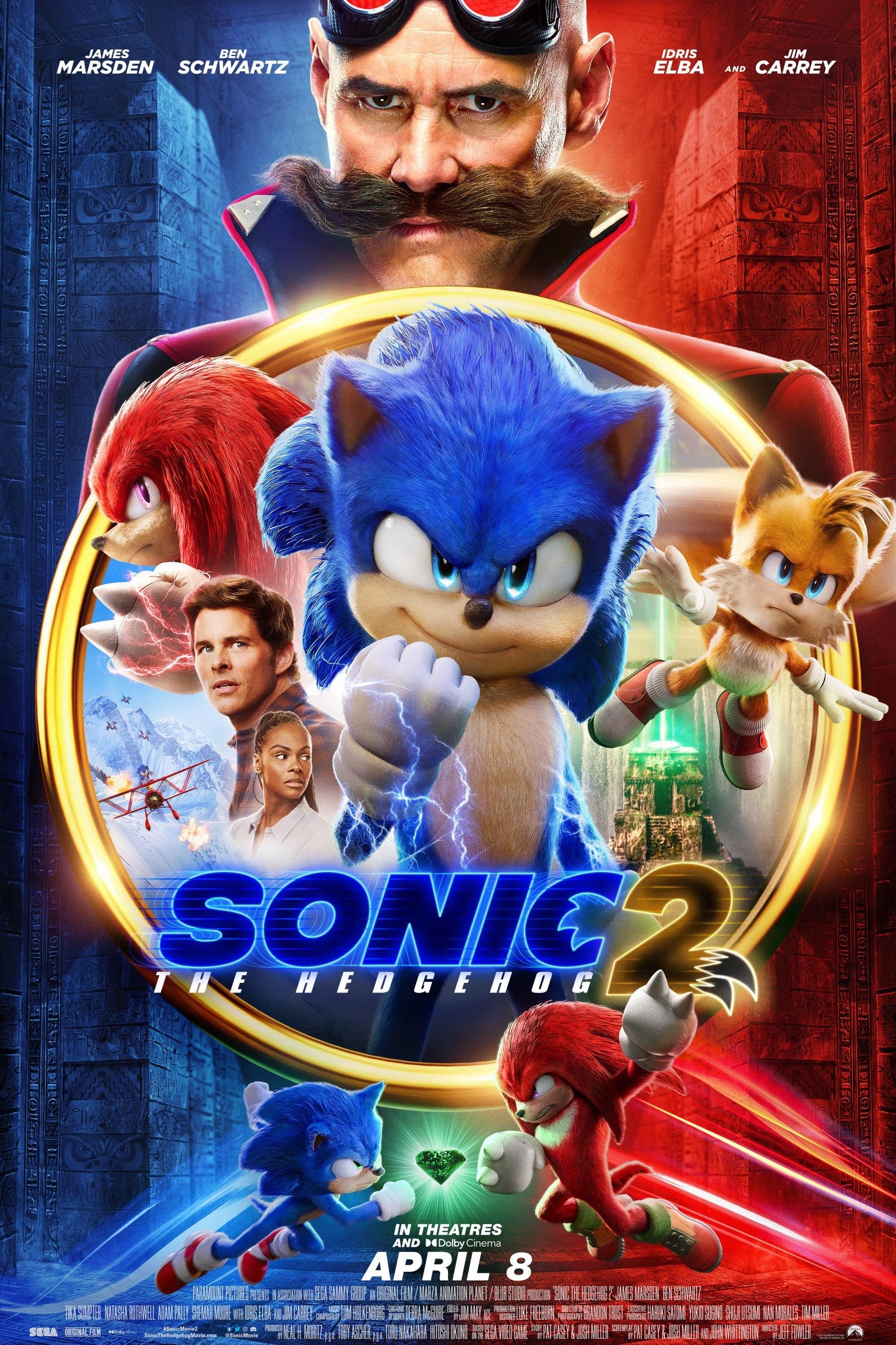 Immagine Sonic 2 - Il film - Poster - Sfondi