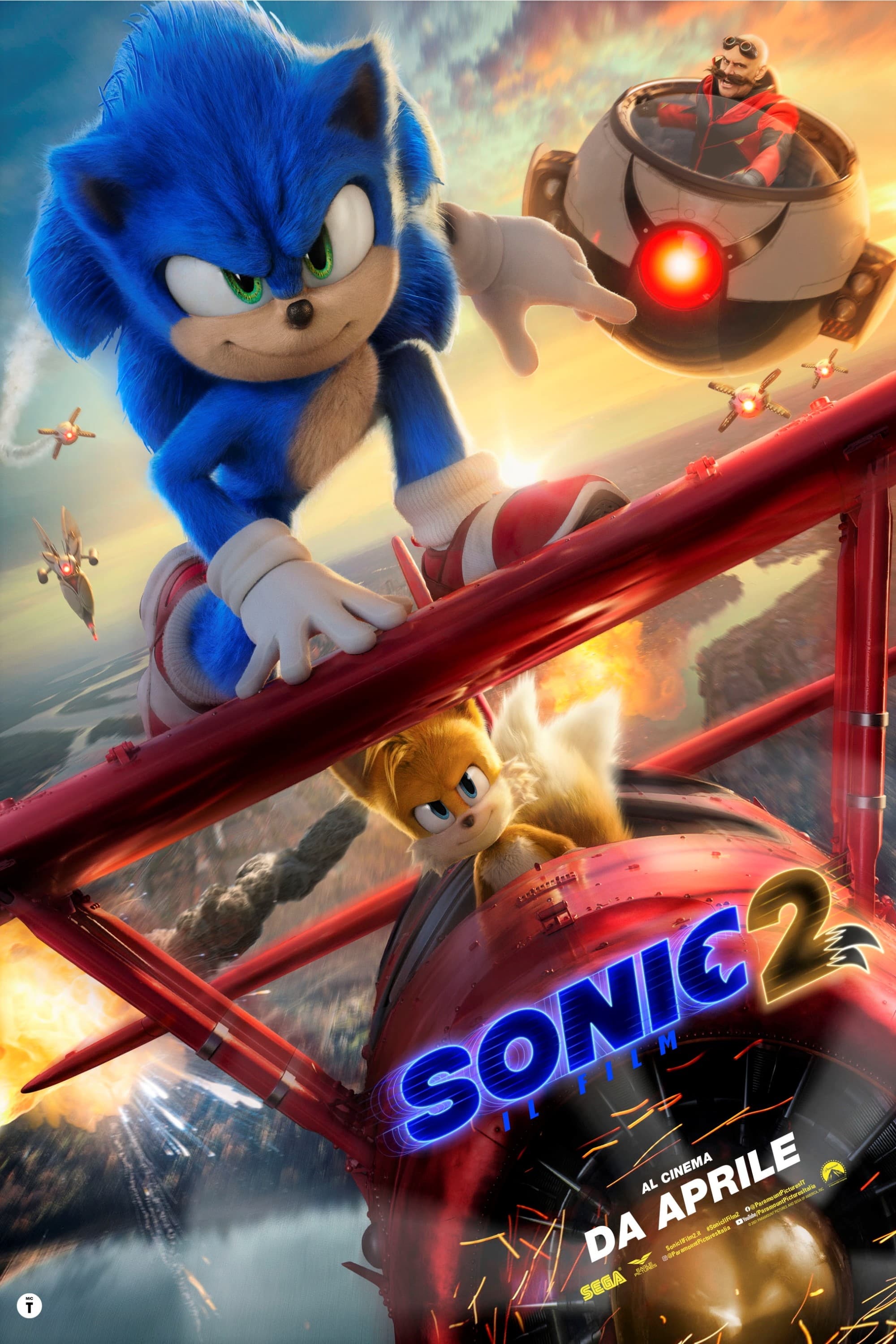 Immagine Sonic 2 - Il film - Poster - Sfondi