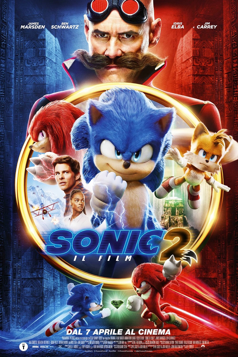 Immagine Sonic 2 - Il film - Poster - Sfondi