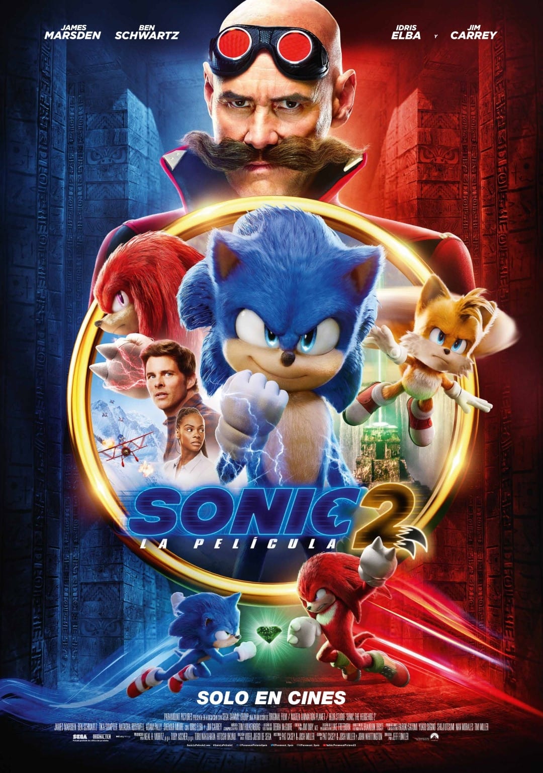 Immagine Sonic 2 - Il film - Poster - Sfondi