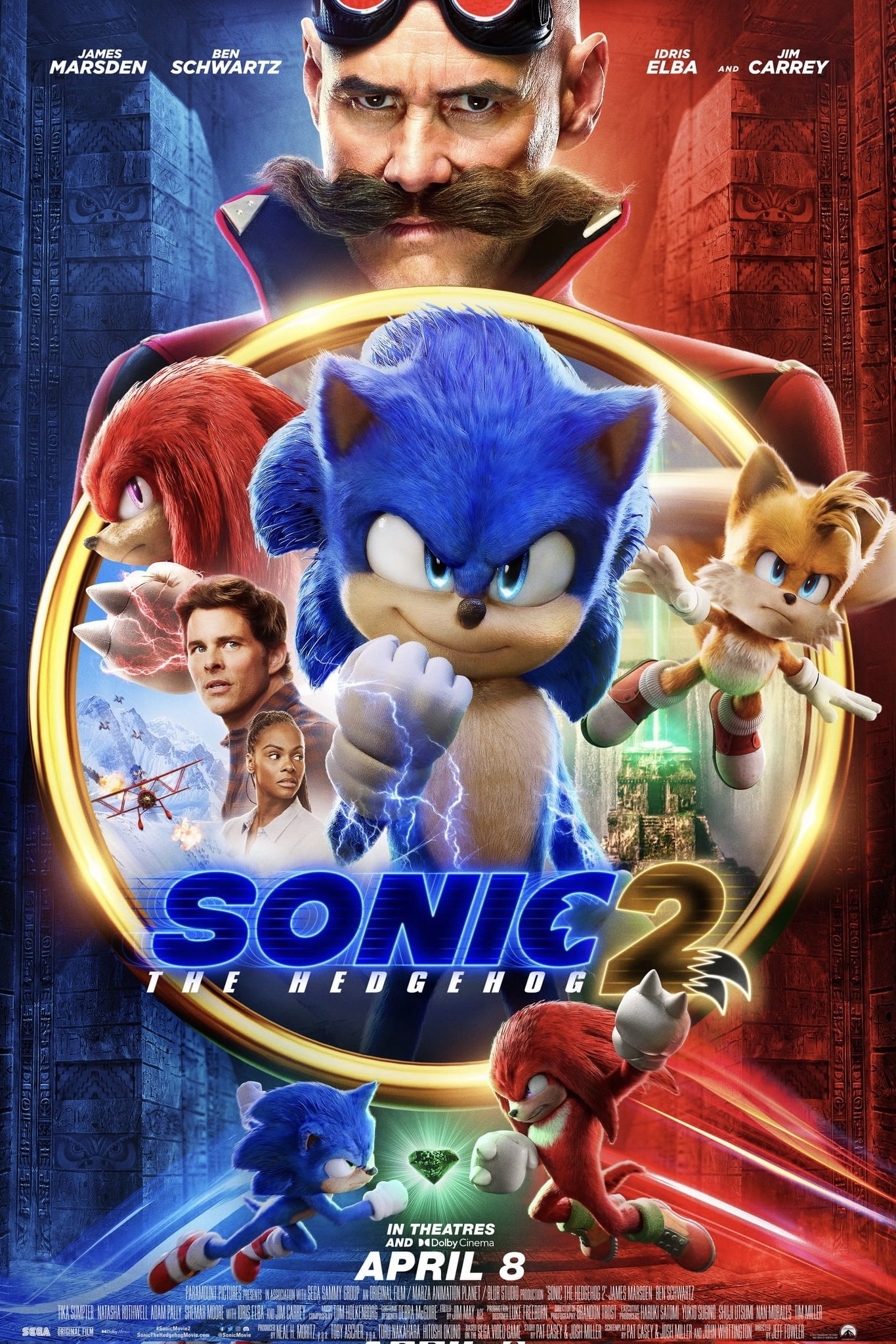 Immagine Sonic 2 - Il film - Poster - Sfondi