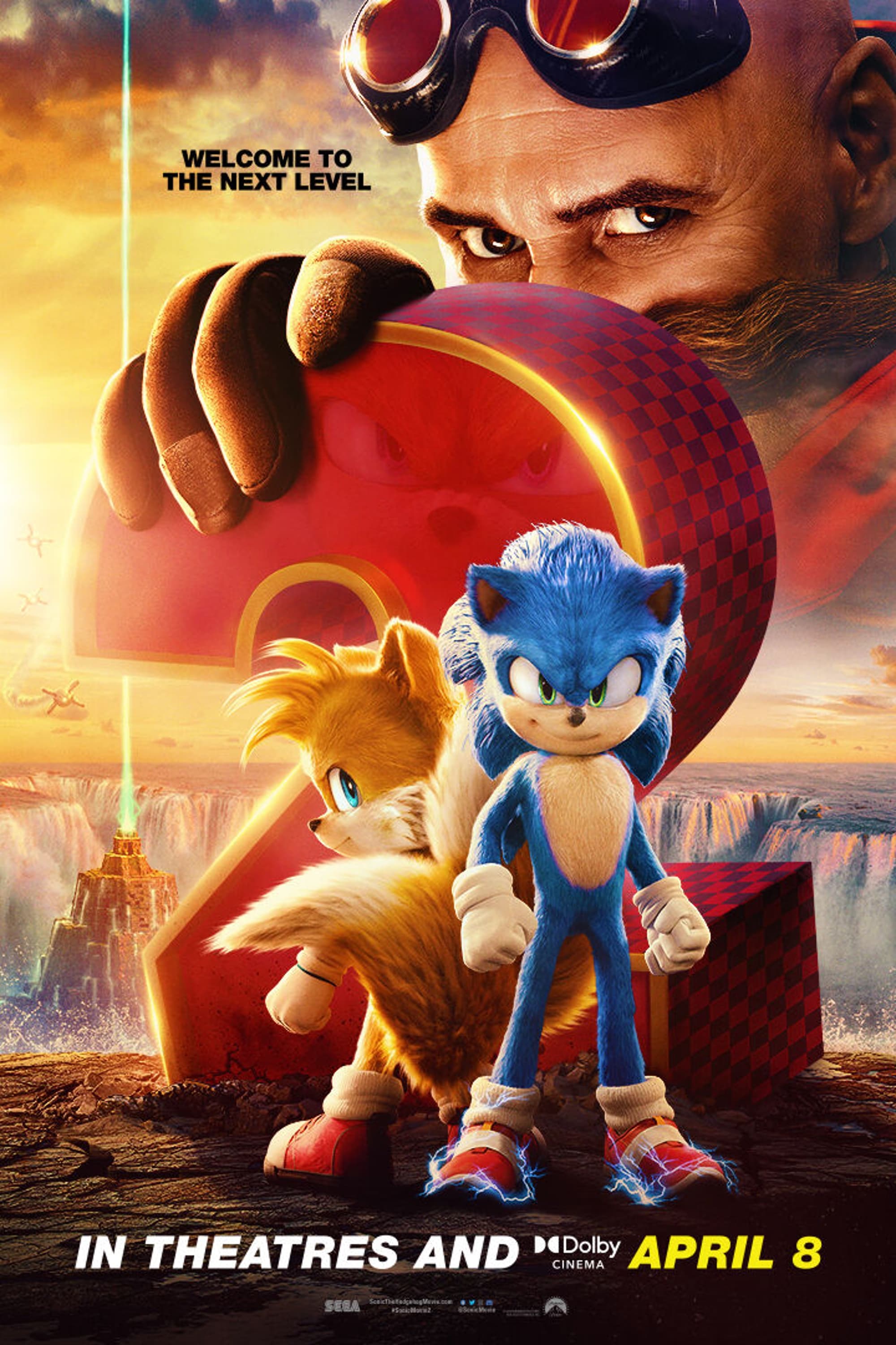 Immagine Sonic 2 - Il film - Poster - Sfondi