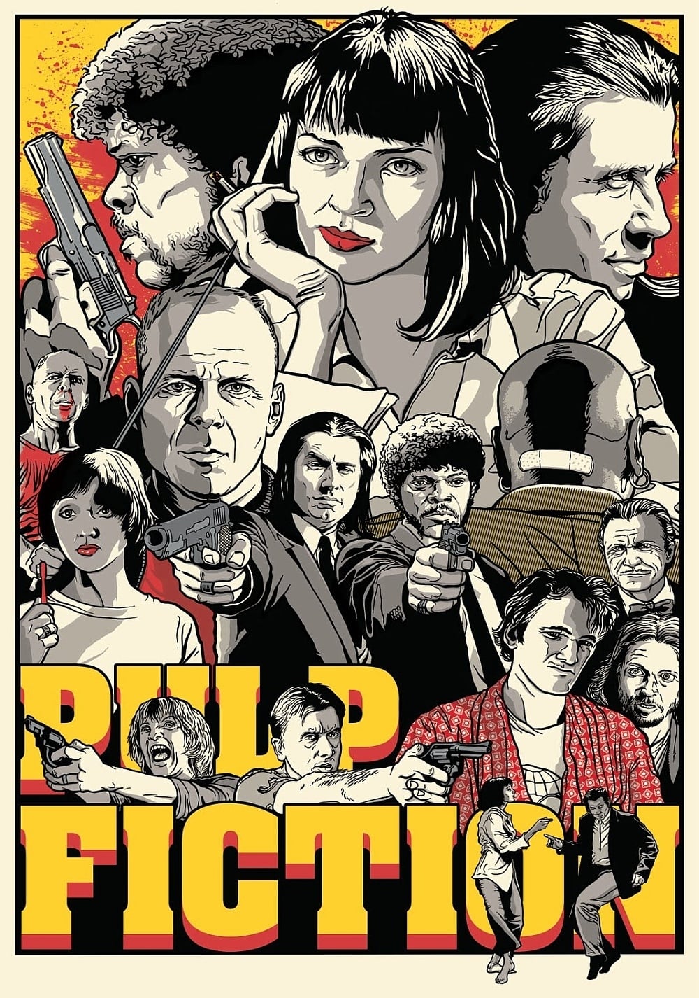 Immagine Pulp Fiction - Poster - Sfondi