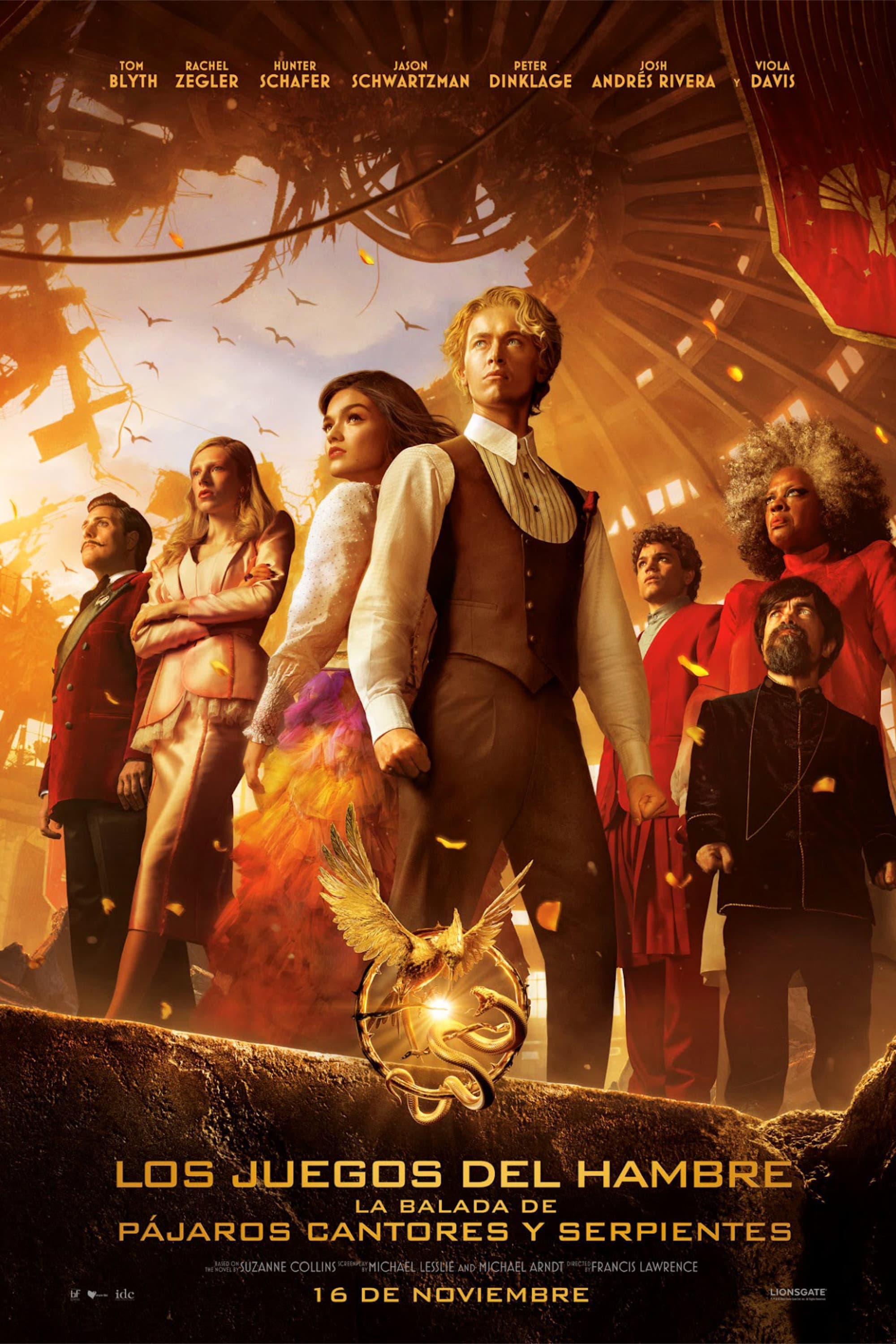 Immagine Hunger Games: La ballata dell'usignolo e del serpente - Poster - Sfondi