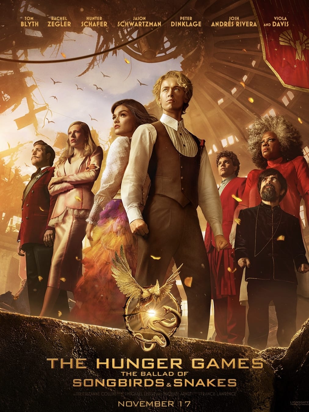 Immagine Hunger Games: La ballata dell'usignolo e del serpente - Poster - Sfondi
