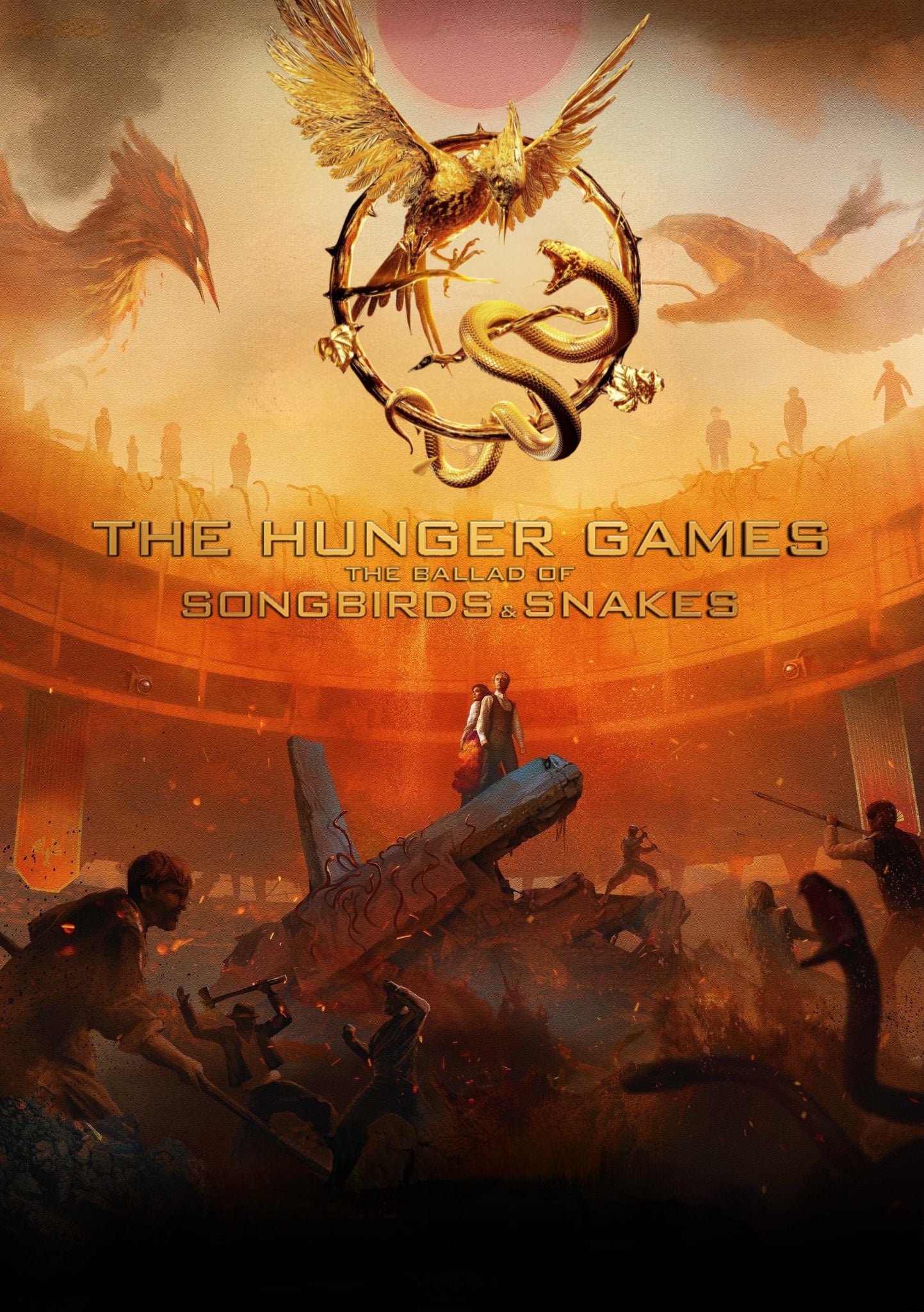 Immagine Hunger Games: La ballata dell'usignolo e del serpente - Poster - Sfondi