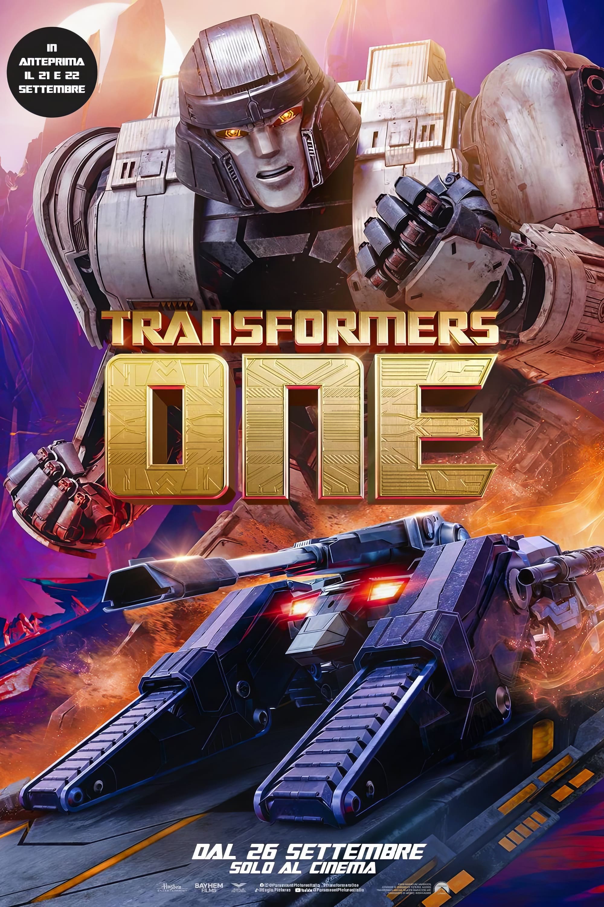 Immagine Transformers One - Poster - Sfondi