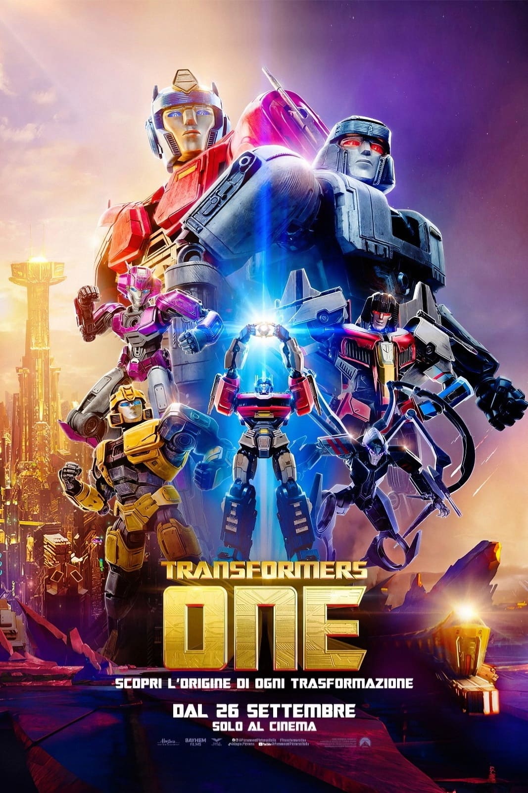 Immagine Transformers One - Poster - Sfondi