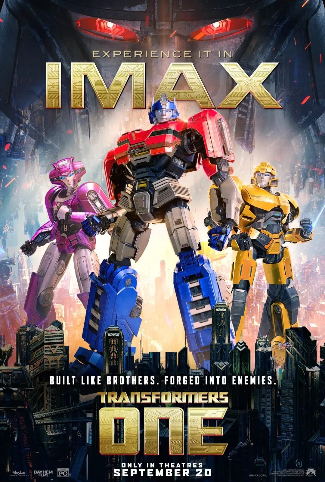 Immagine Transformers One - Poster - Sfondi