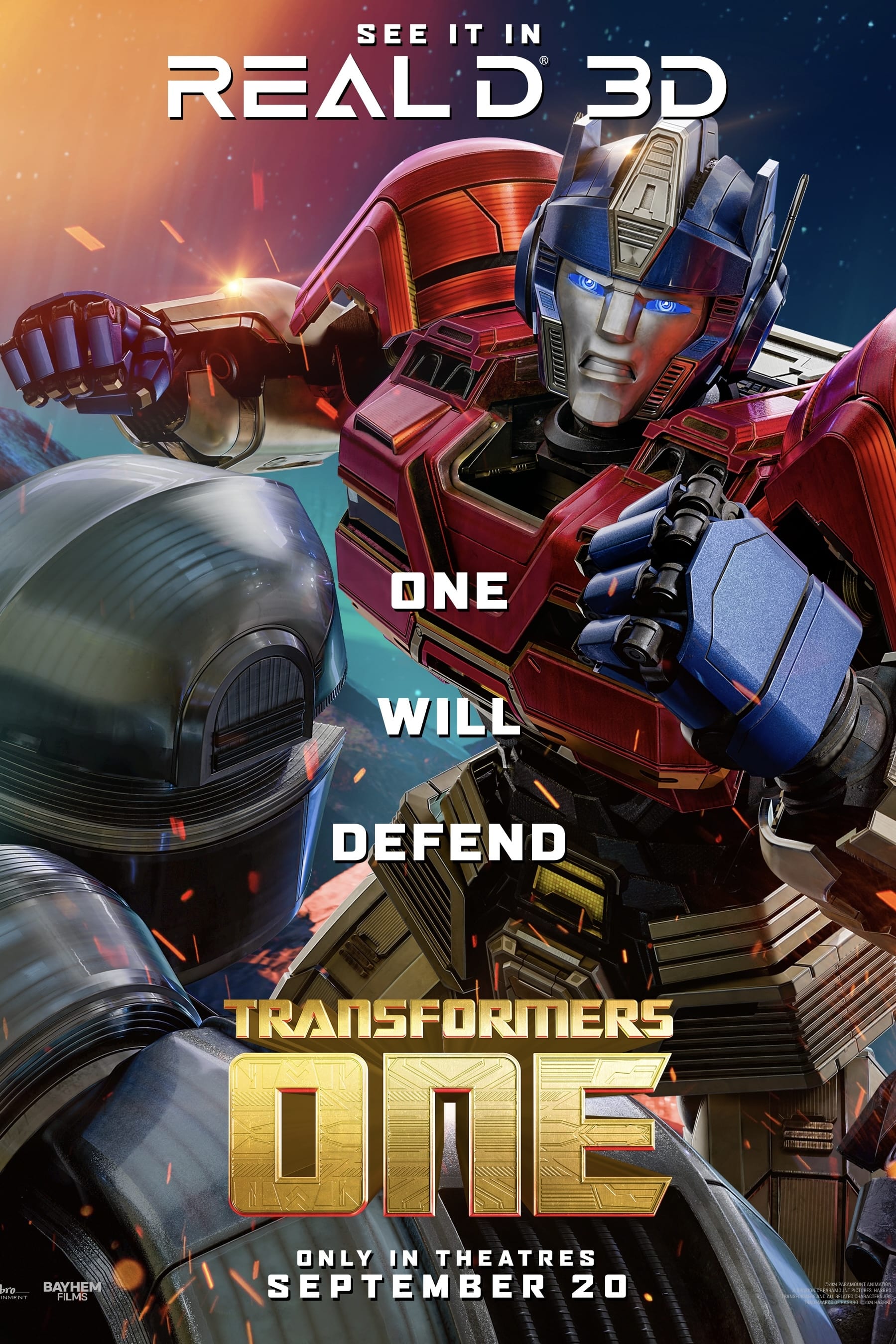 Immagine Transformers One - Poster - Sfondi