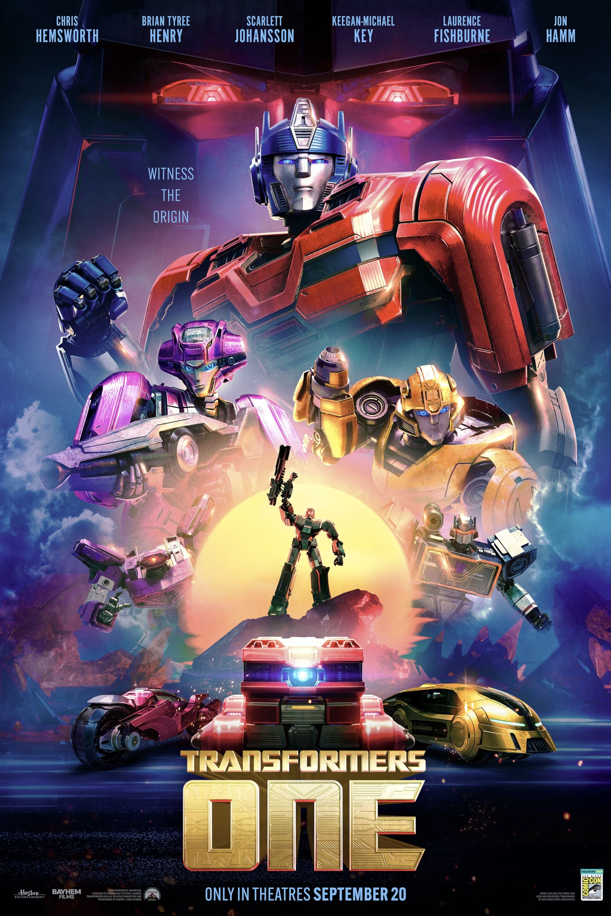 Immagine Transformers One - Poster - Sfondi