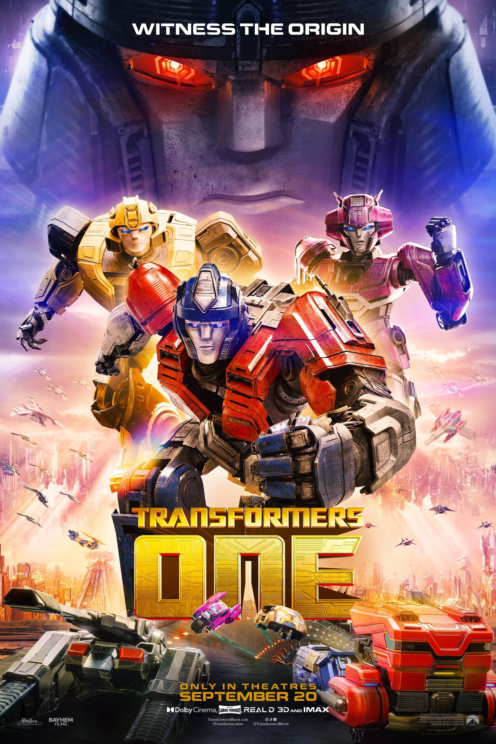 Immagine Transformers One - Poster - Sfondi