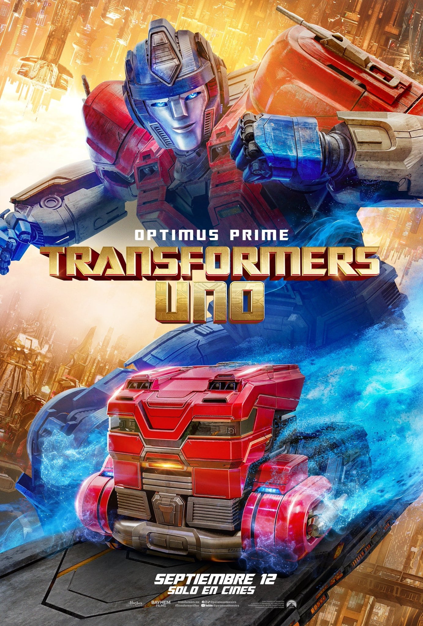 Immagine Transformers One - Poster - Sfondi