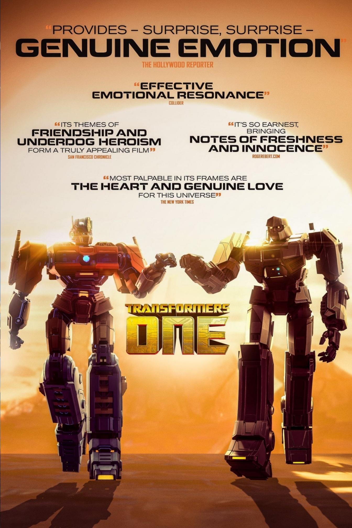 Immagine Transformers One - Poster - Sfondi