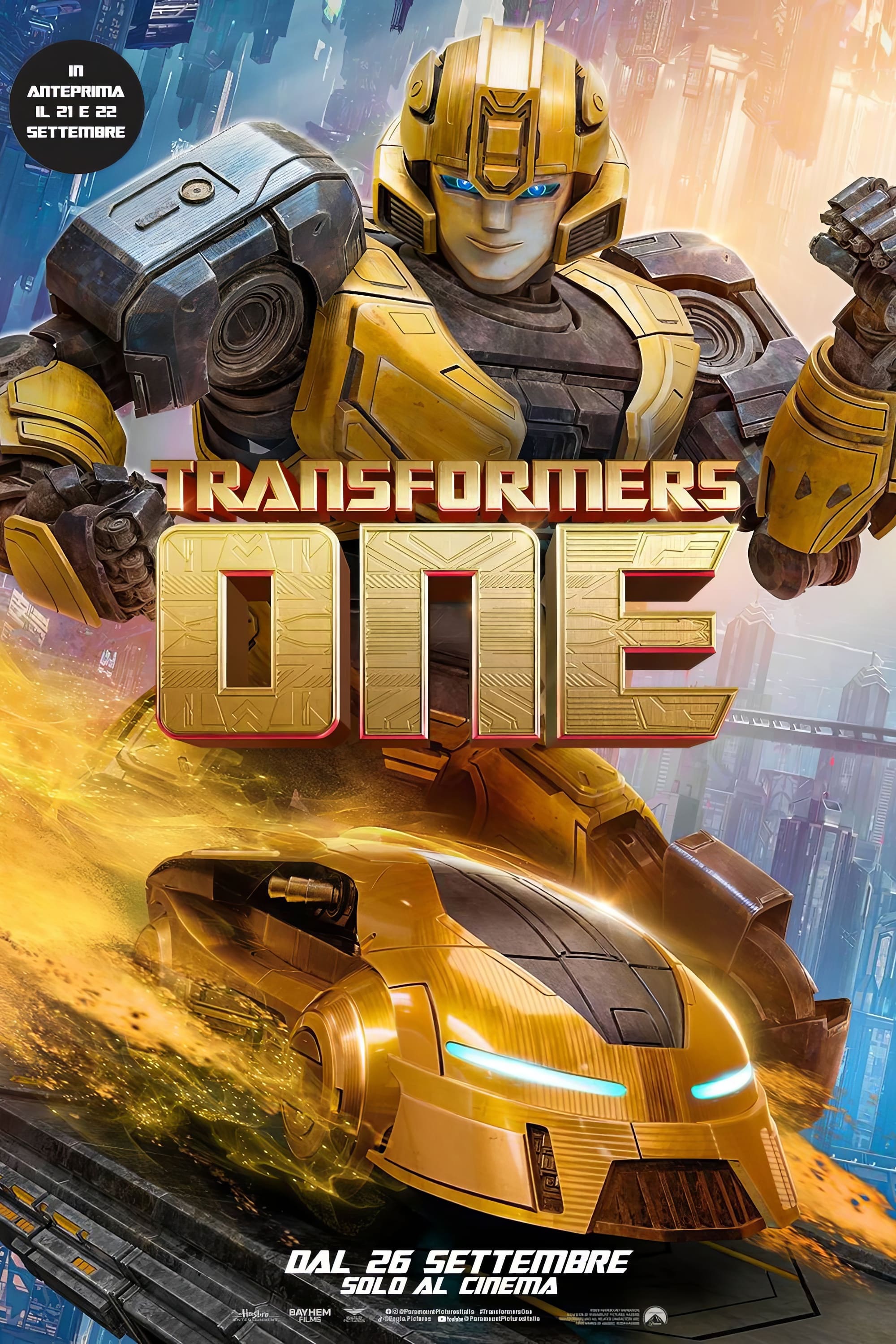 Immagine Transformers One - Poster - Sfondi