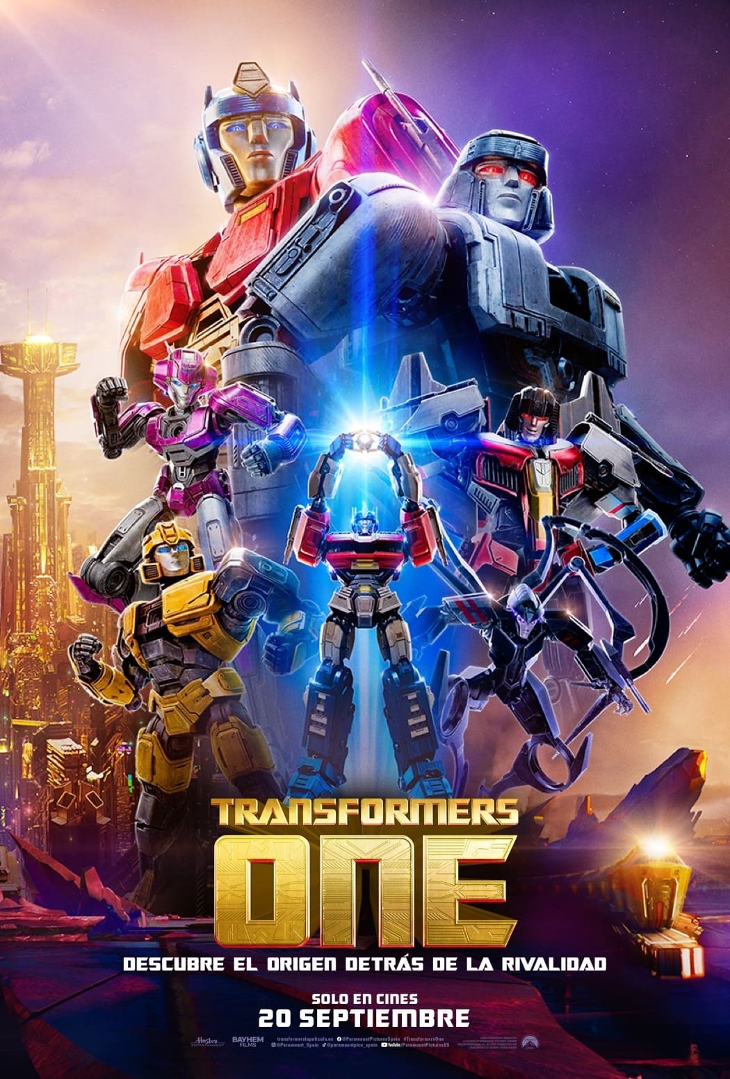 Immagine Transformers One - Poster - Sfondi