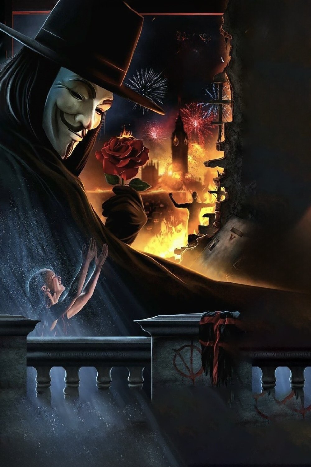 Immagine V per Vendetta - Poster - Sfondi