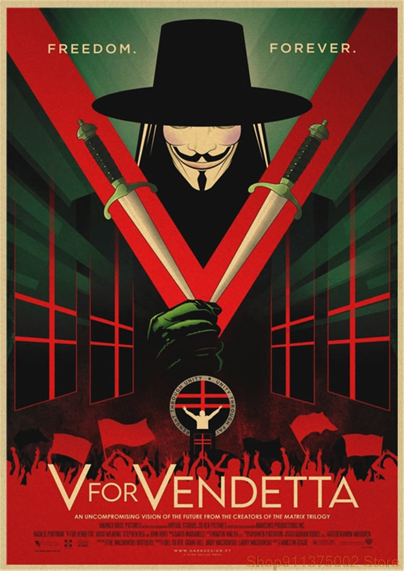 Immagine V per Vendetta - Poster - Sfondi