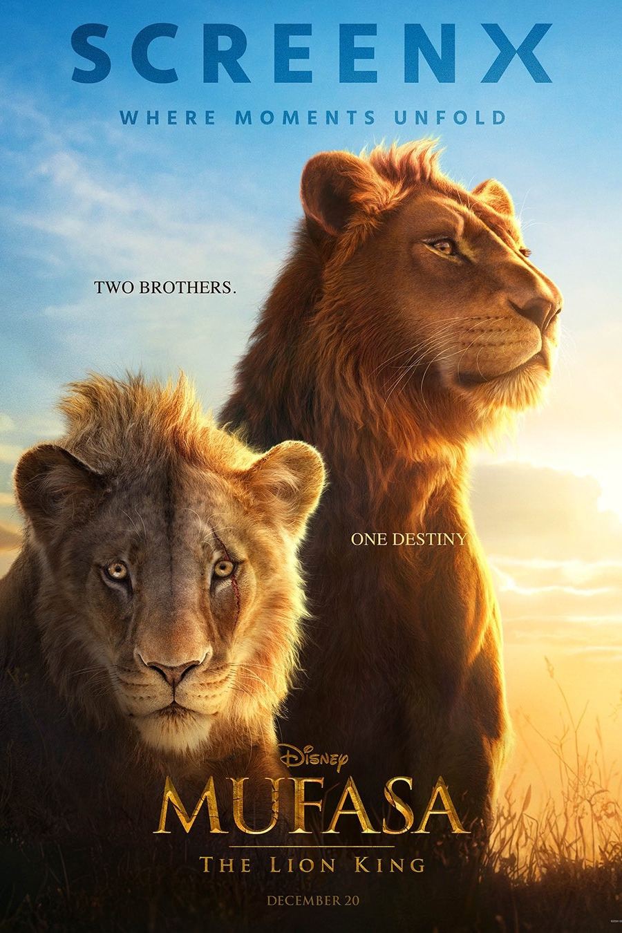 Immagine Mufasa - Il re leone - Poster - Sfondi