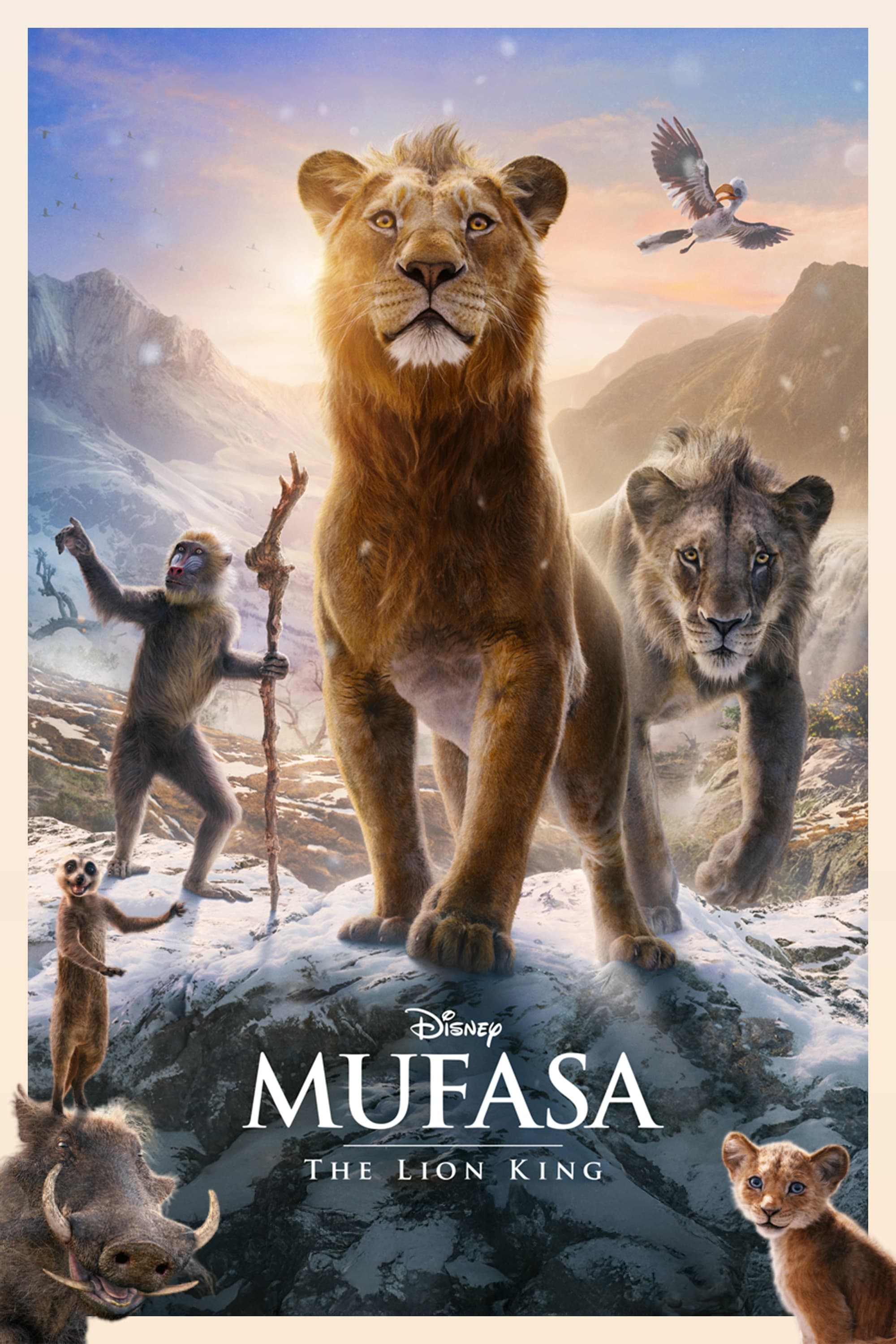 Immagine Mufasa - Il re leone - Poster - Sfondi