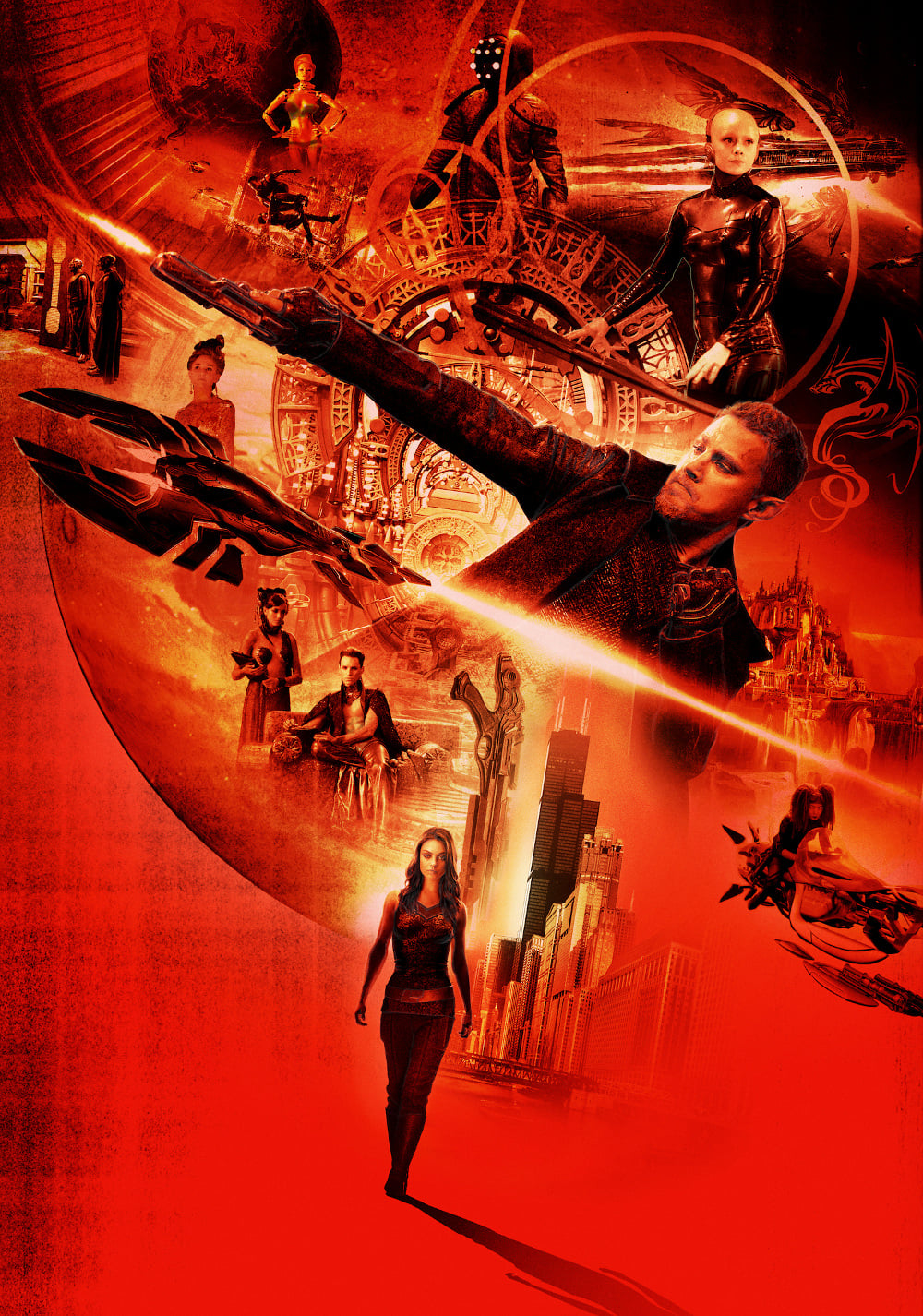 Immagine Jupiter - Il destino dell'universo - Poster - Sfondi