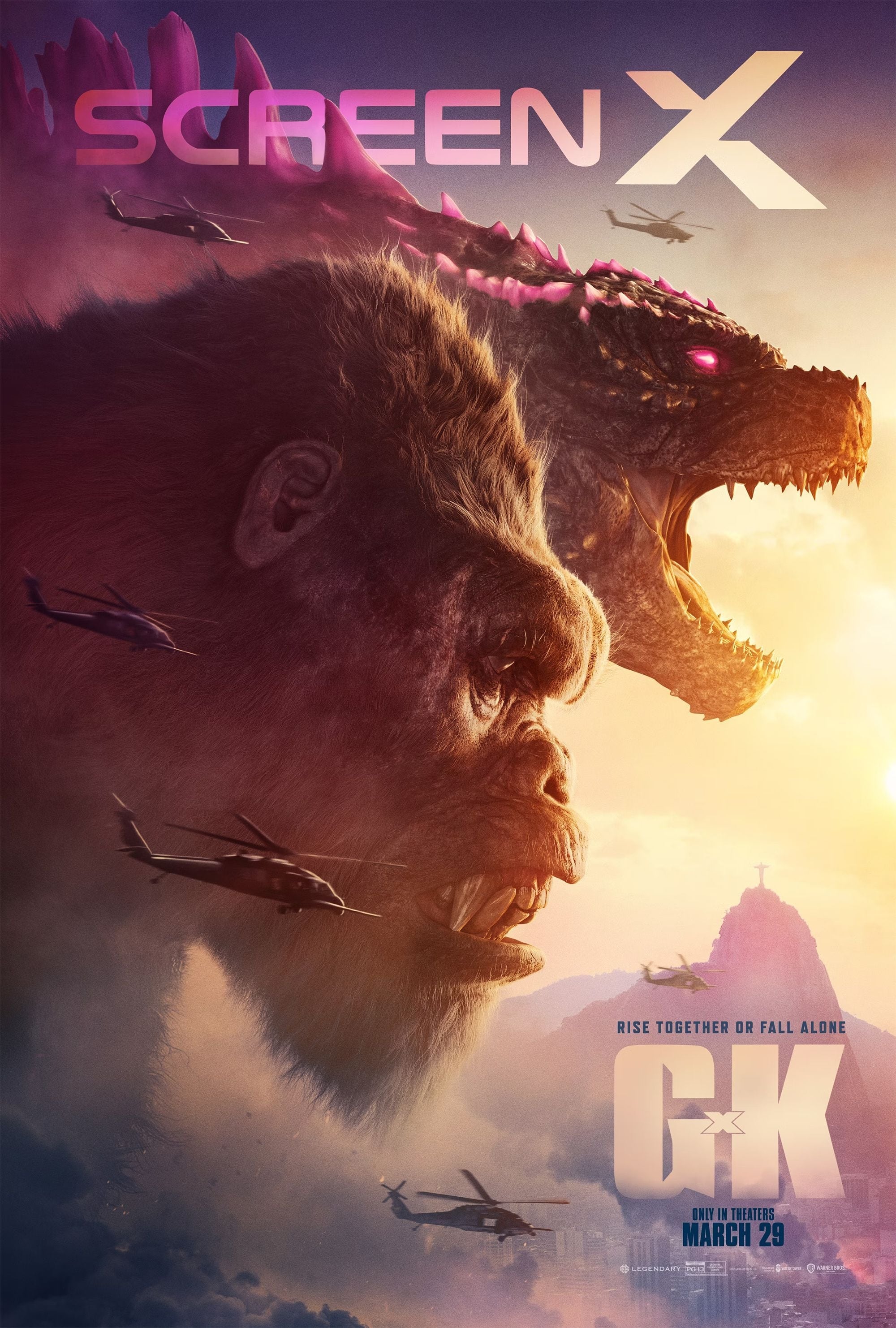 Immagine Godzilla e Kong - Il nuovo impero - Poster - Sfondi