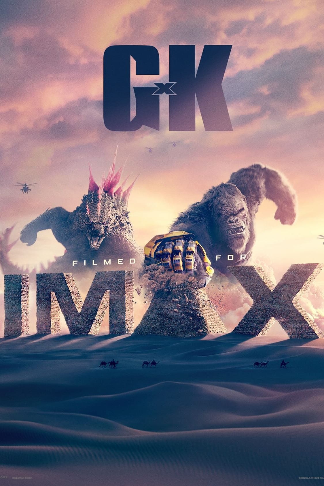 Immagine Godzilla e Kong - Il nuovo impero - Poster - Sfondi