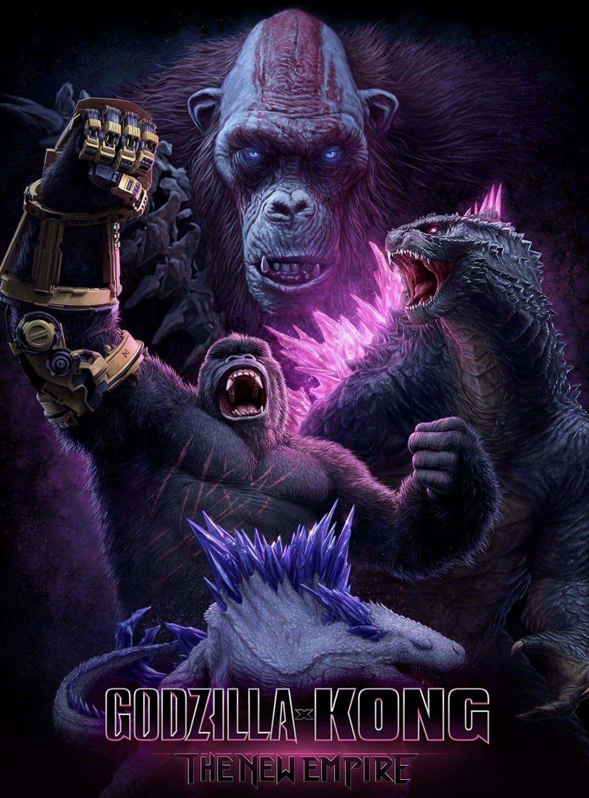 Immagine Godzilla e Kong - Il nuovo impero - Poster - Sfondi