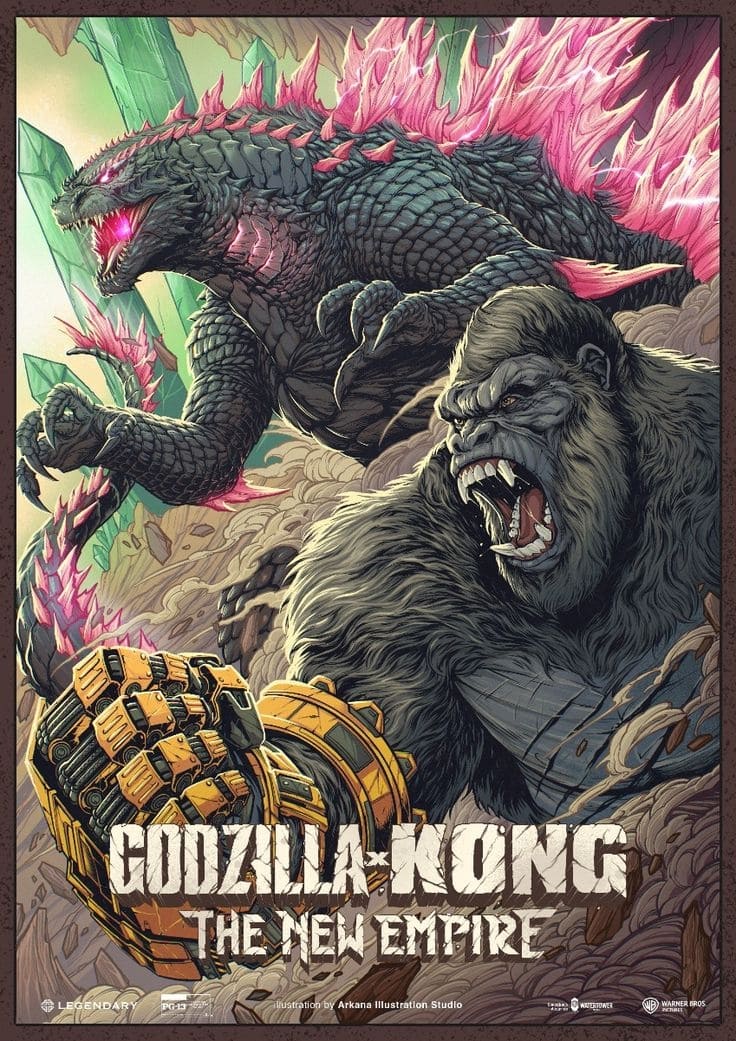 Immagine Godzilla e Kong - Il nuovo impero - Poster - Sfondi