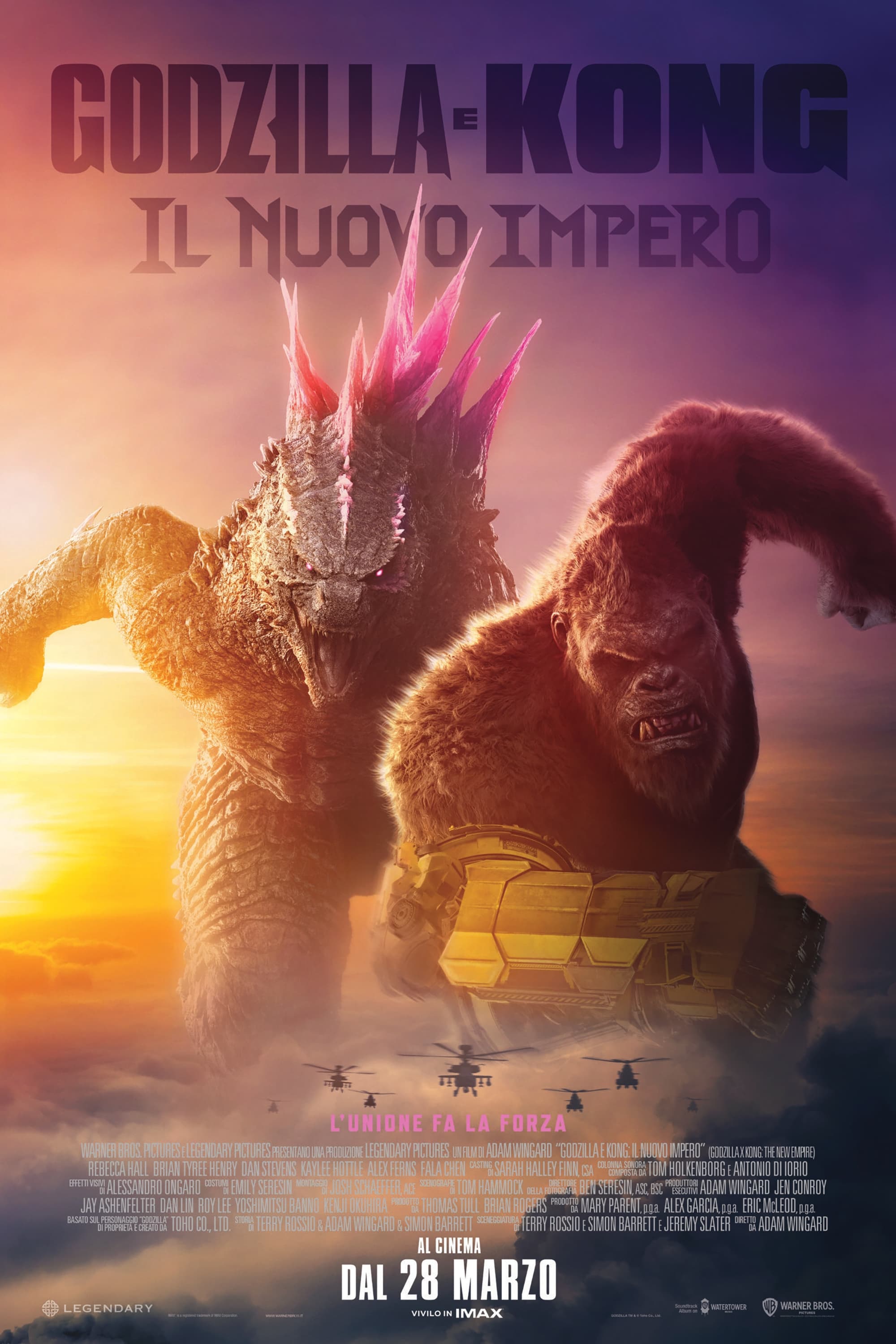 Immagine Godzilla e Kong - Il nuovo impero - Poster - Sfondi