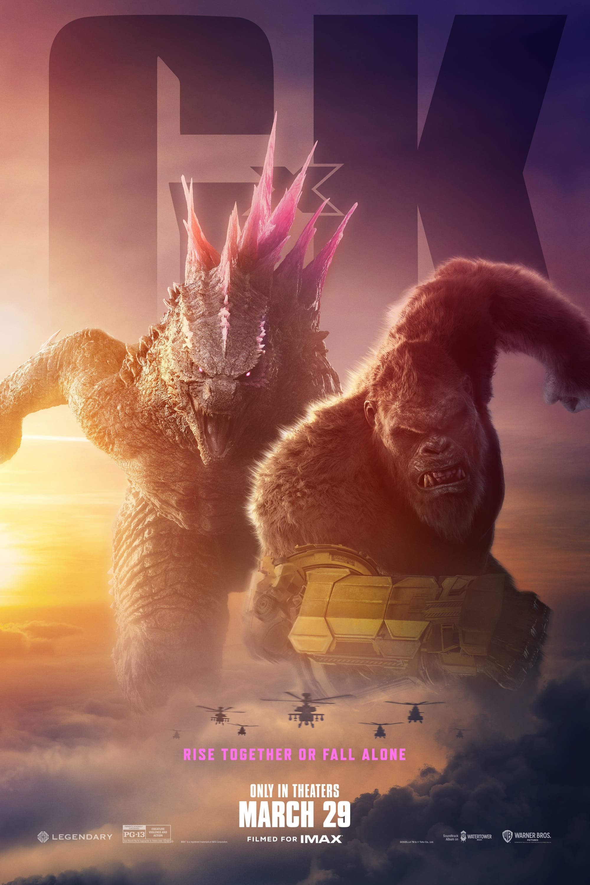 Immagine Godzilla e Kong - Il nuovo impero - Poster - Sfondi