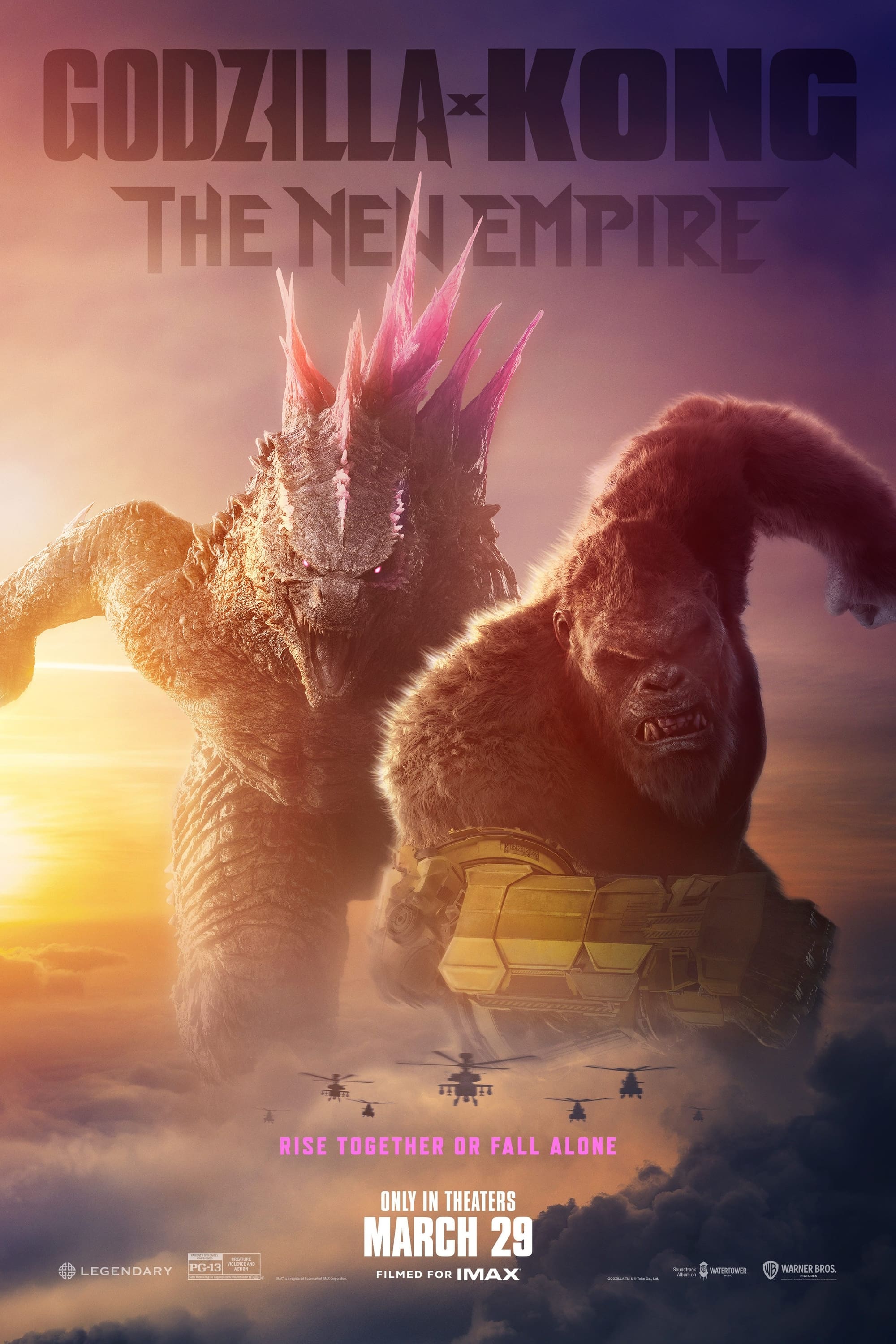 Immagine Godzilla e Kong - Il nuovo impero - Poster - Sfondi