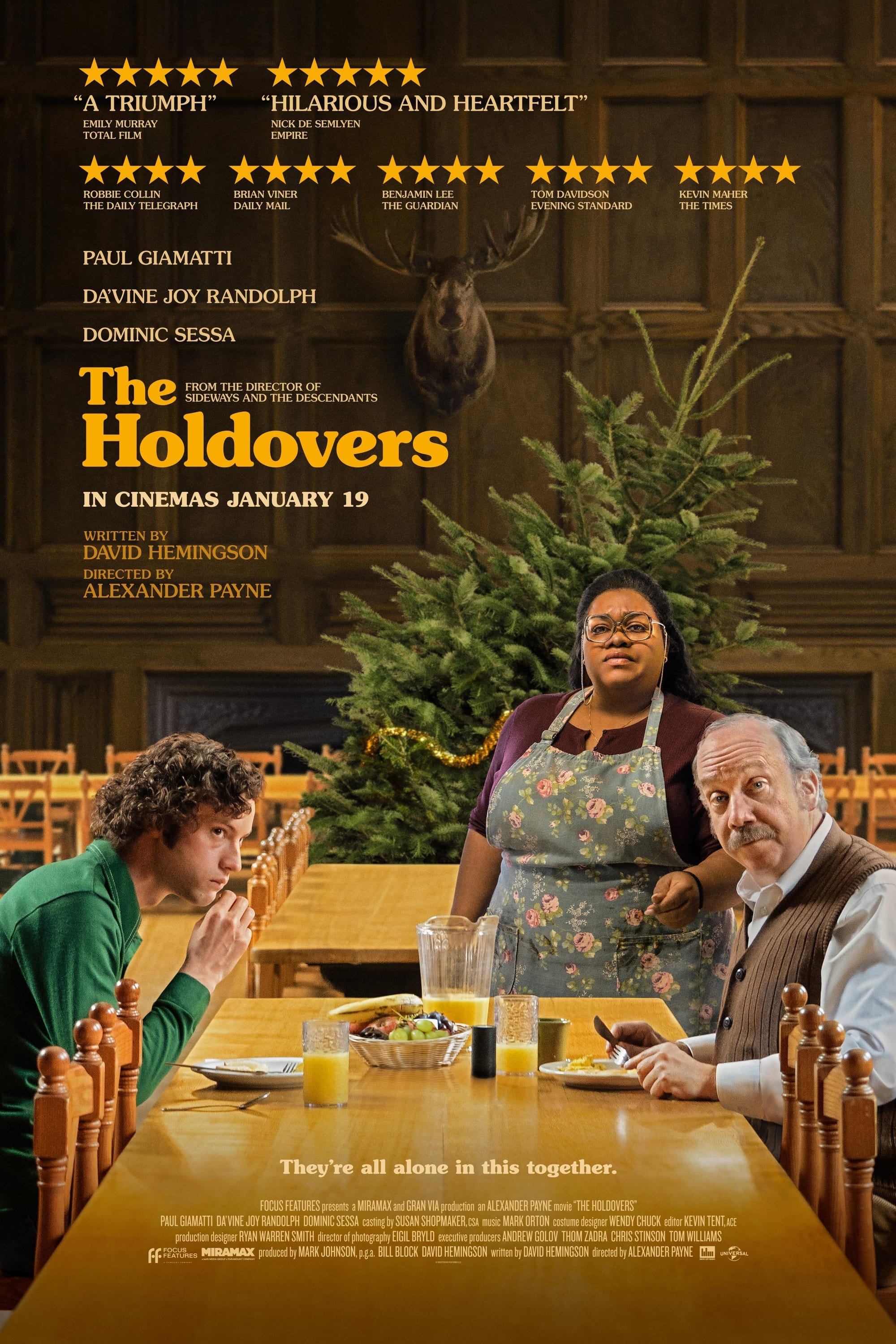 Immagine The Holdovers - Lezioni di vita - Poster - Sfondi
