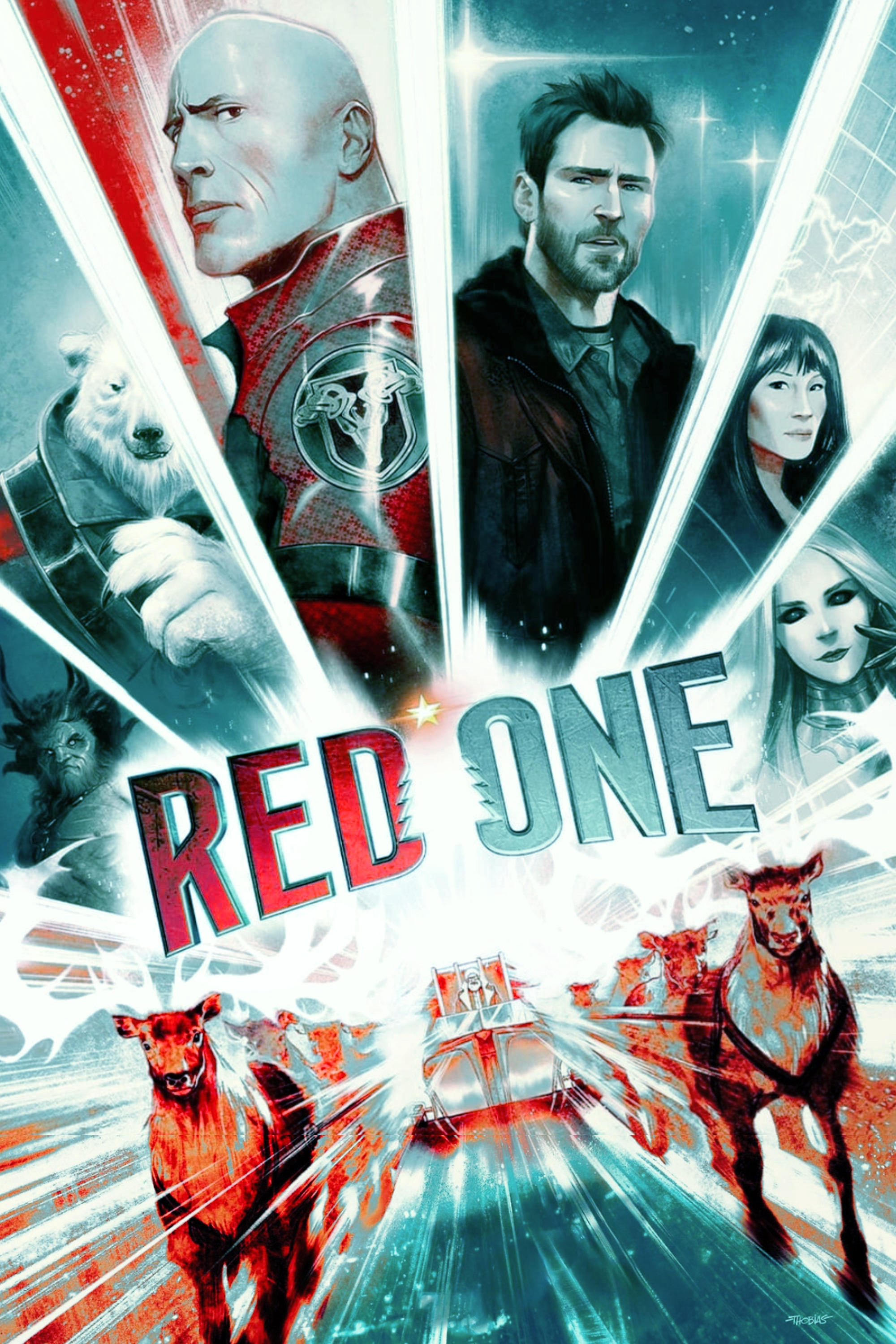 Immagine Uno Rosso - Poster - Sfondi