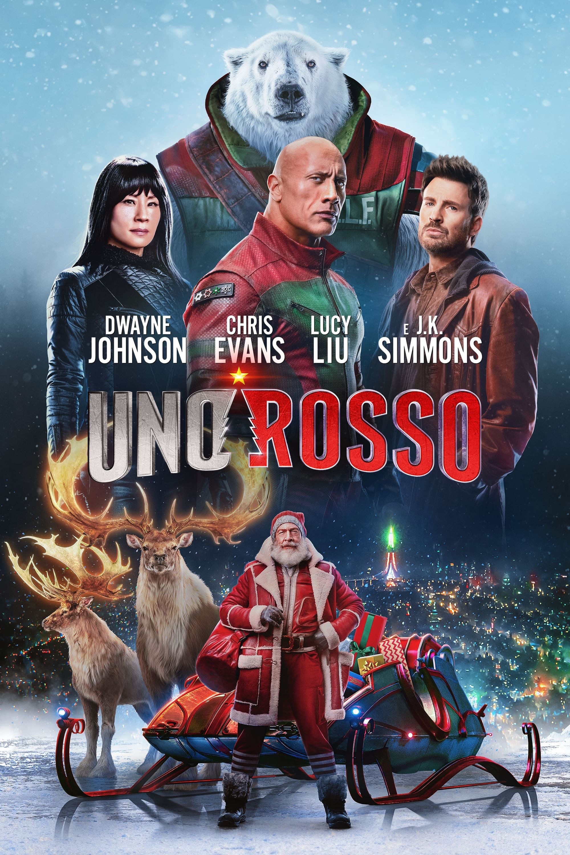 Immagine Uno Rosso - Poster - Sfondi