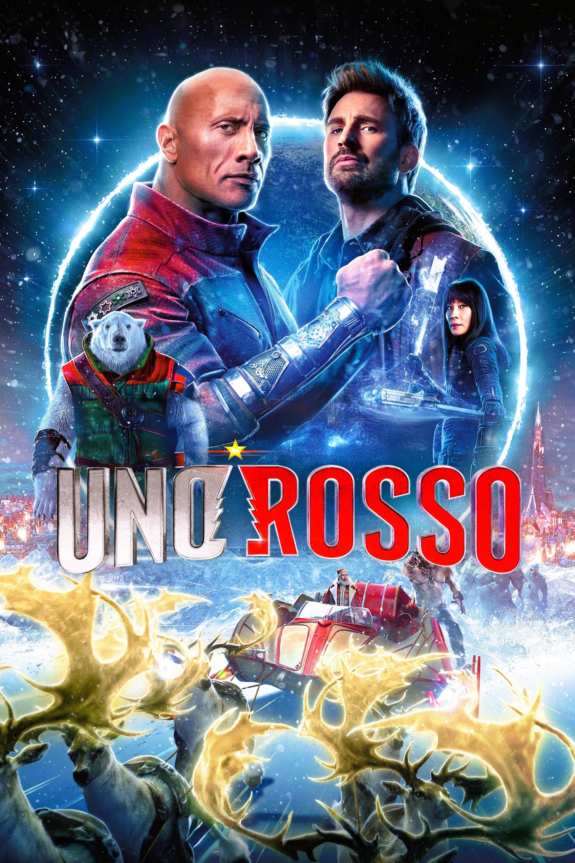 Immagine Uno Rosso - Poster - Sfondi