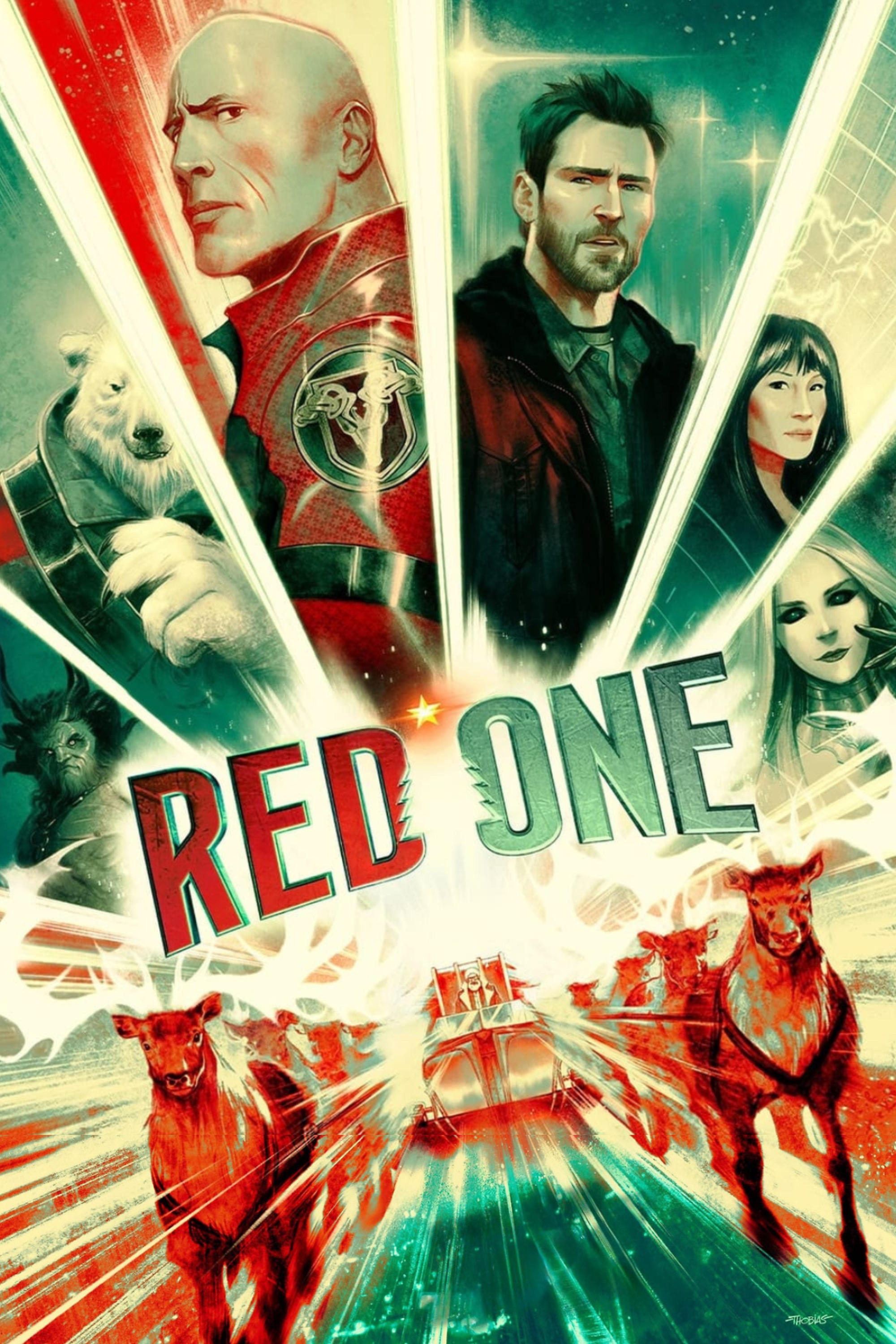 Immagine Uno Rosso - Poster - Sfondi