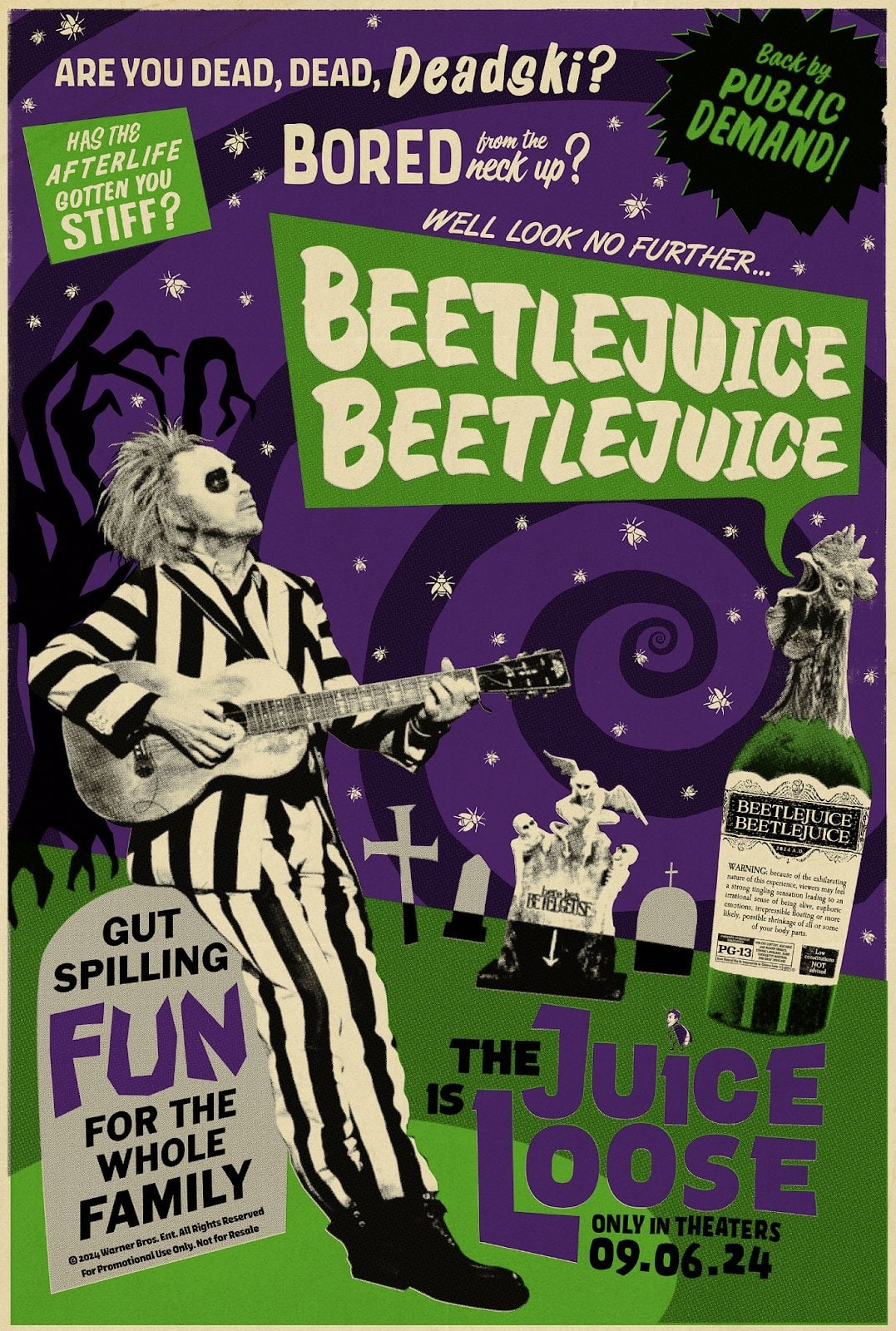 Immagine Beetlejuice Beetlejuice - Poster - Sfondi