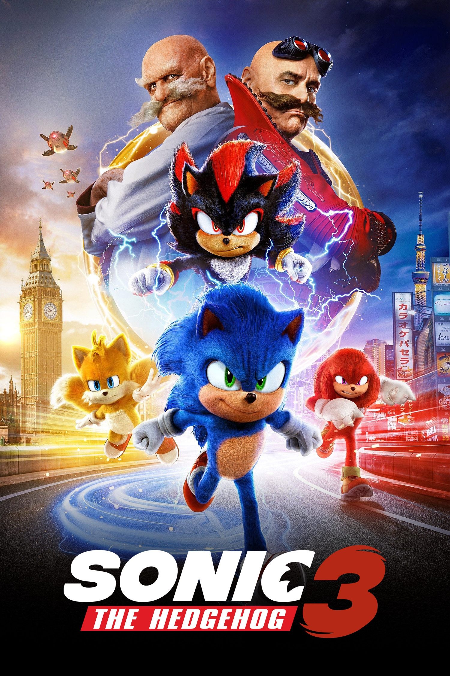 Immagine Sonic 3 - Il film - Poster - Sfondi