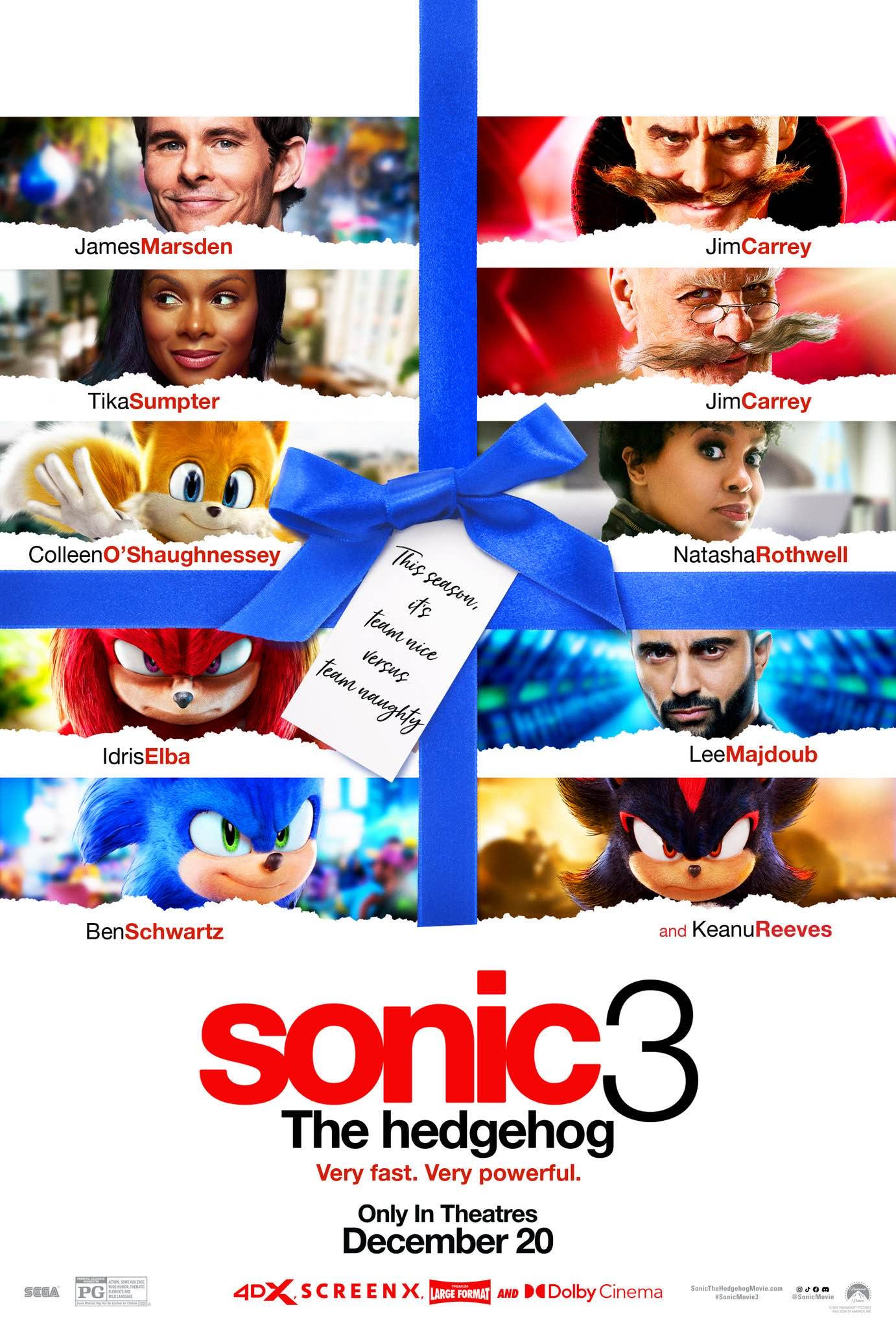 Immagine Sonic 3 - Il film - Poster - Sfondi