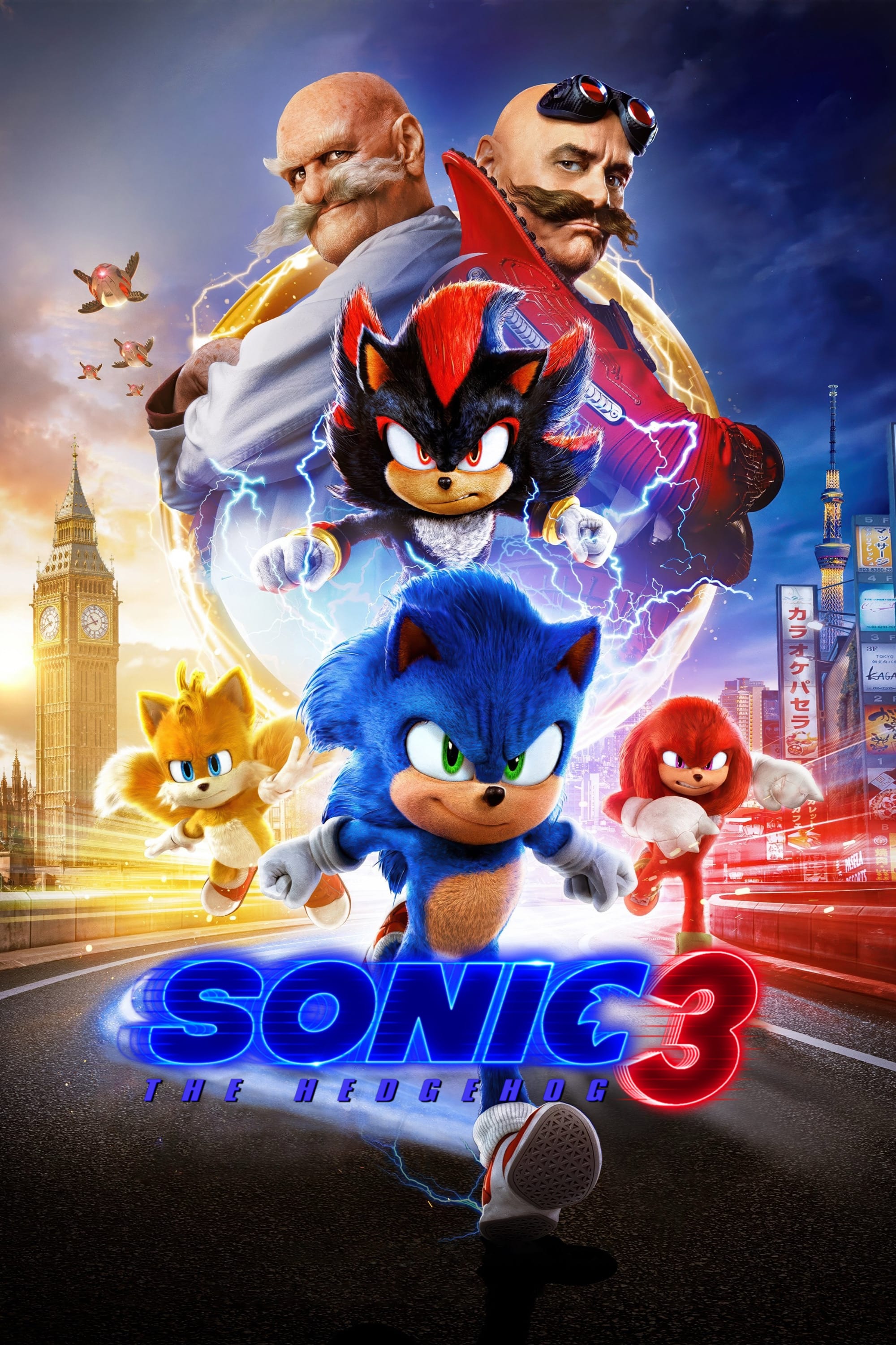 Immagine Sonic 3 - Il film - Poster - Sfondi