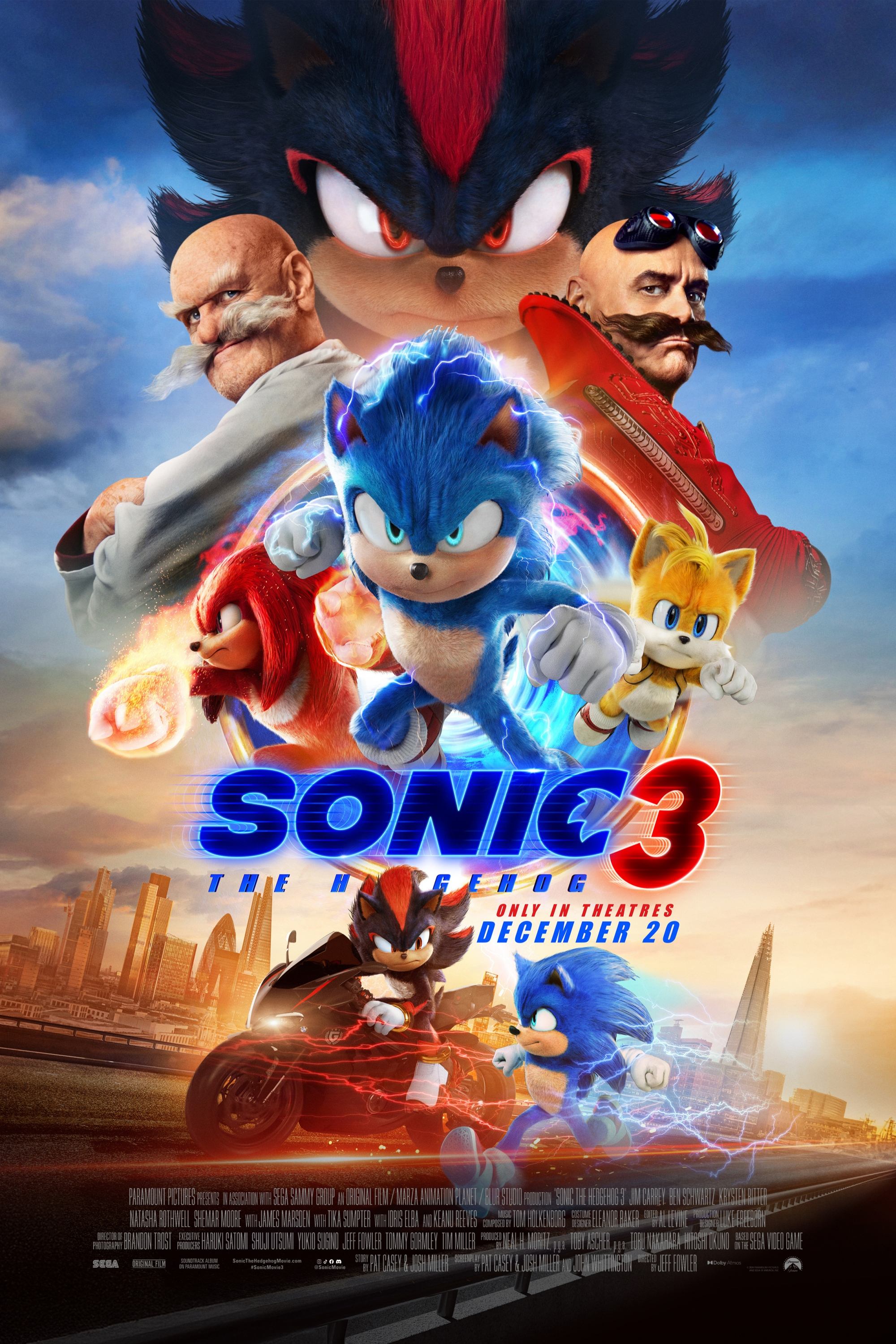 Immagine Sonic 3 - Il film - Poster - Sfondi