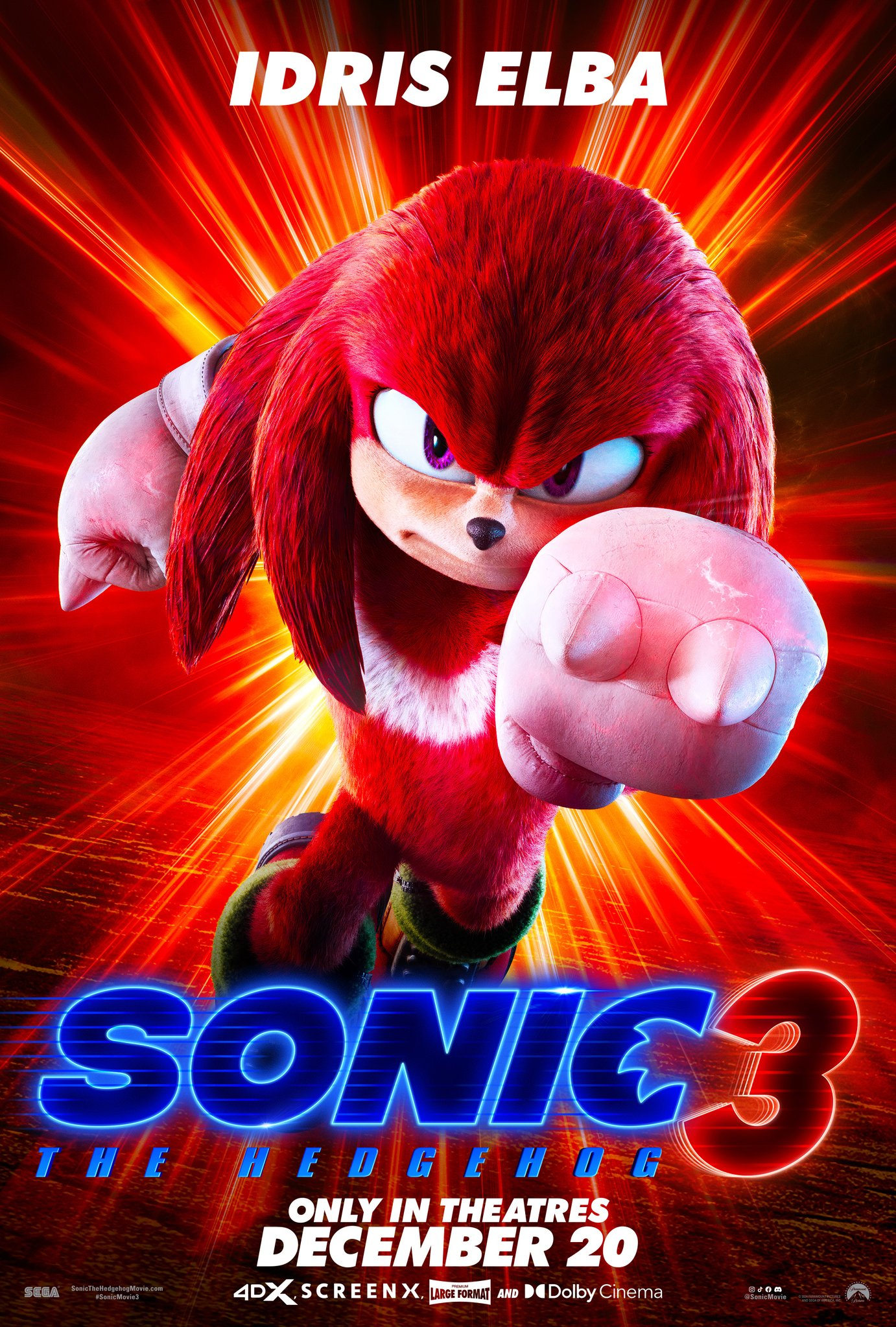 Immagine Sonic 3 - Il film - Poster - Sfondi