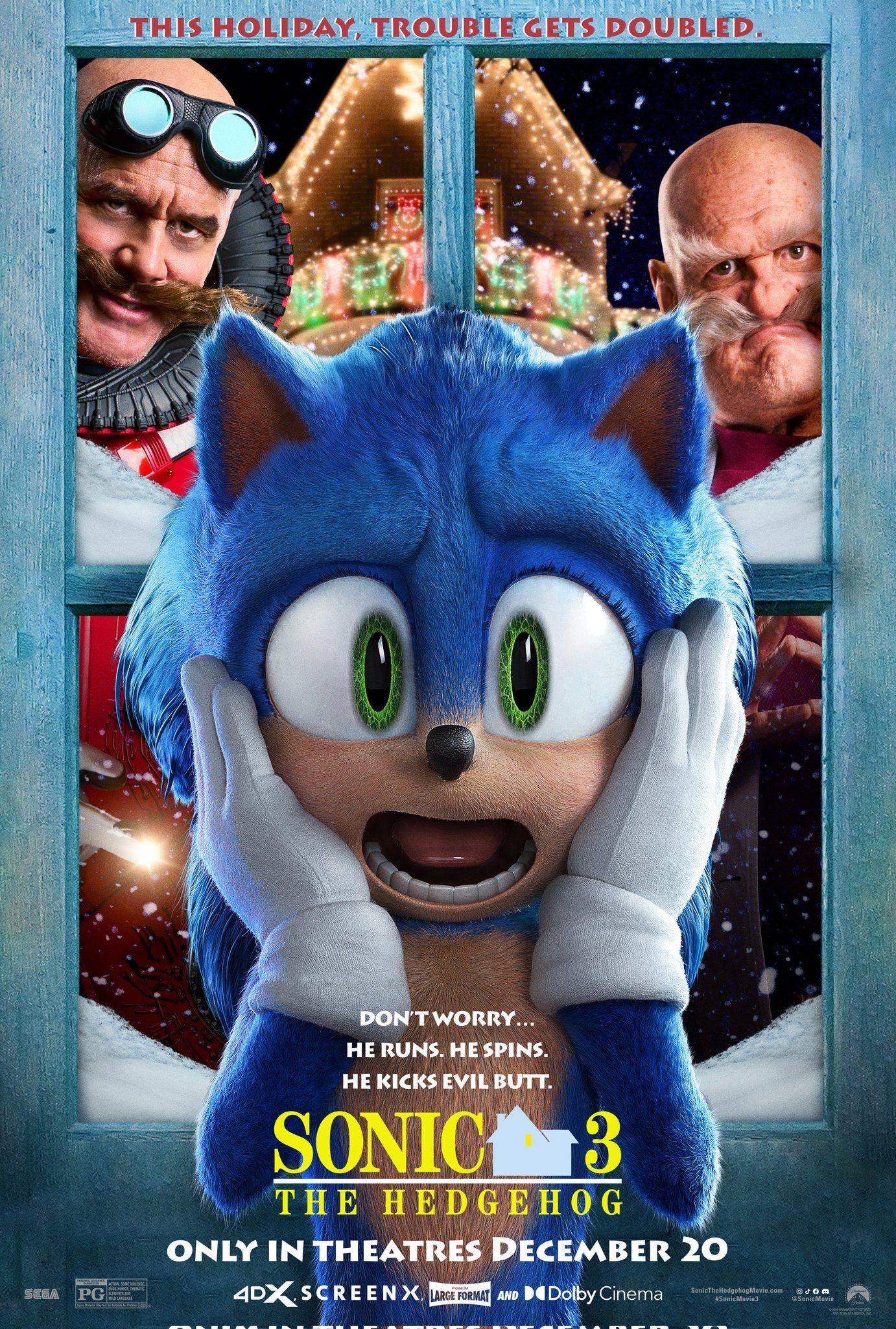 Immagine Sonic 3 - Il film - Poster - Sfondi