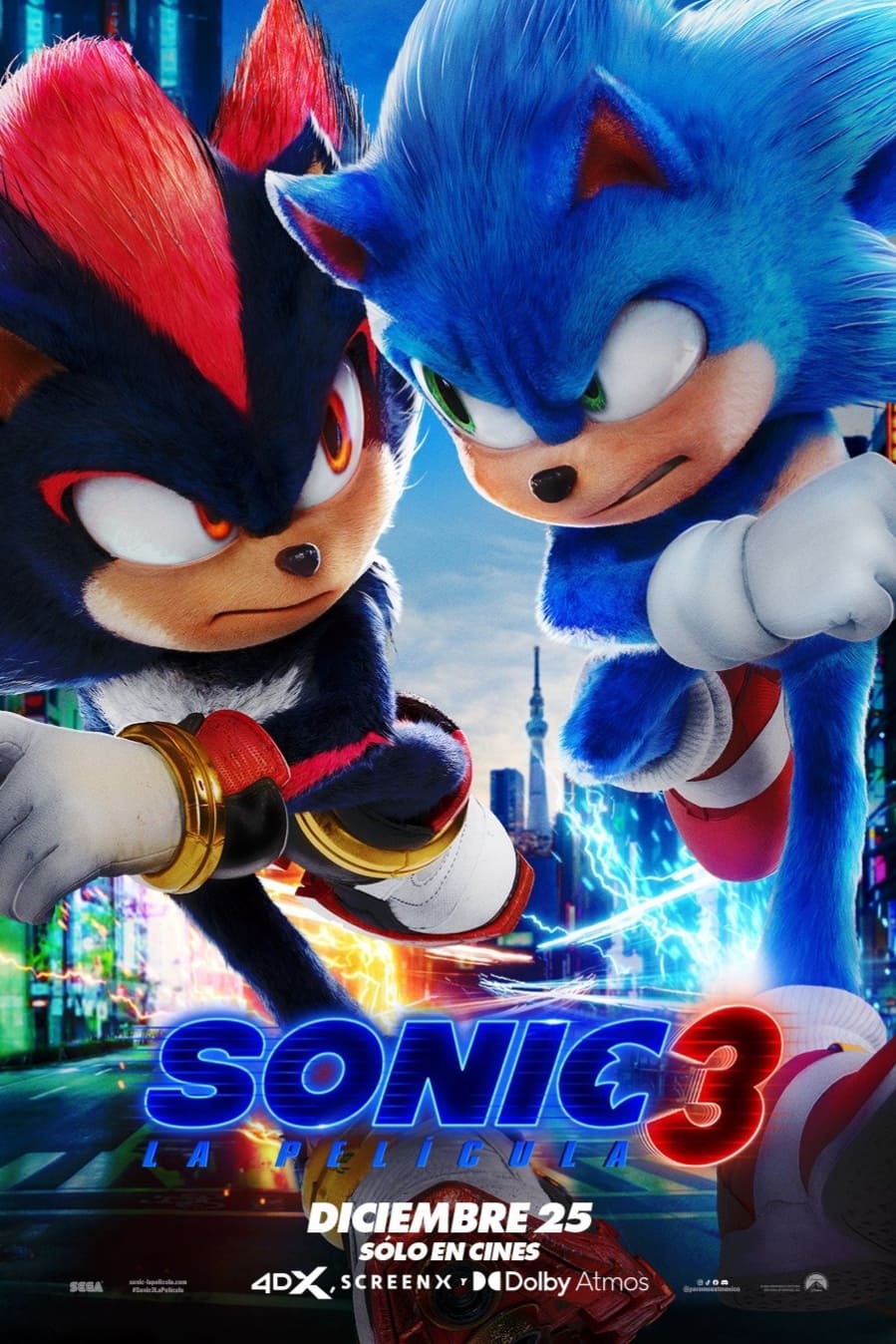 Immagine Sonic 3 - Il film - Poster - Sfondi