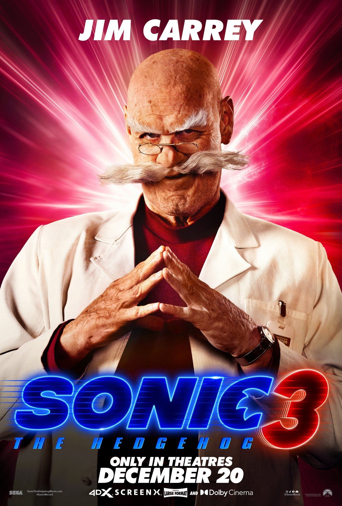 Immagine Sonic 3 - Il film - Poster - Sfondi